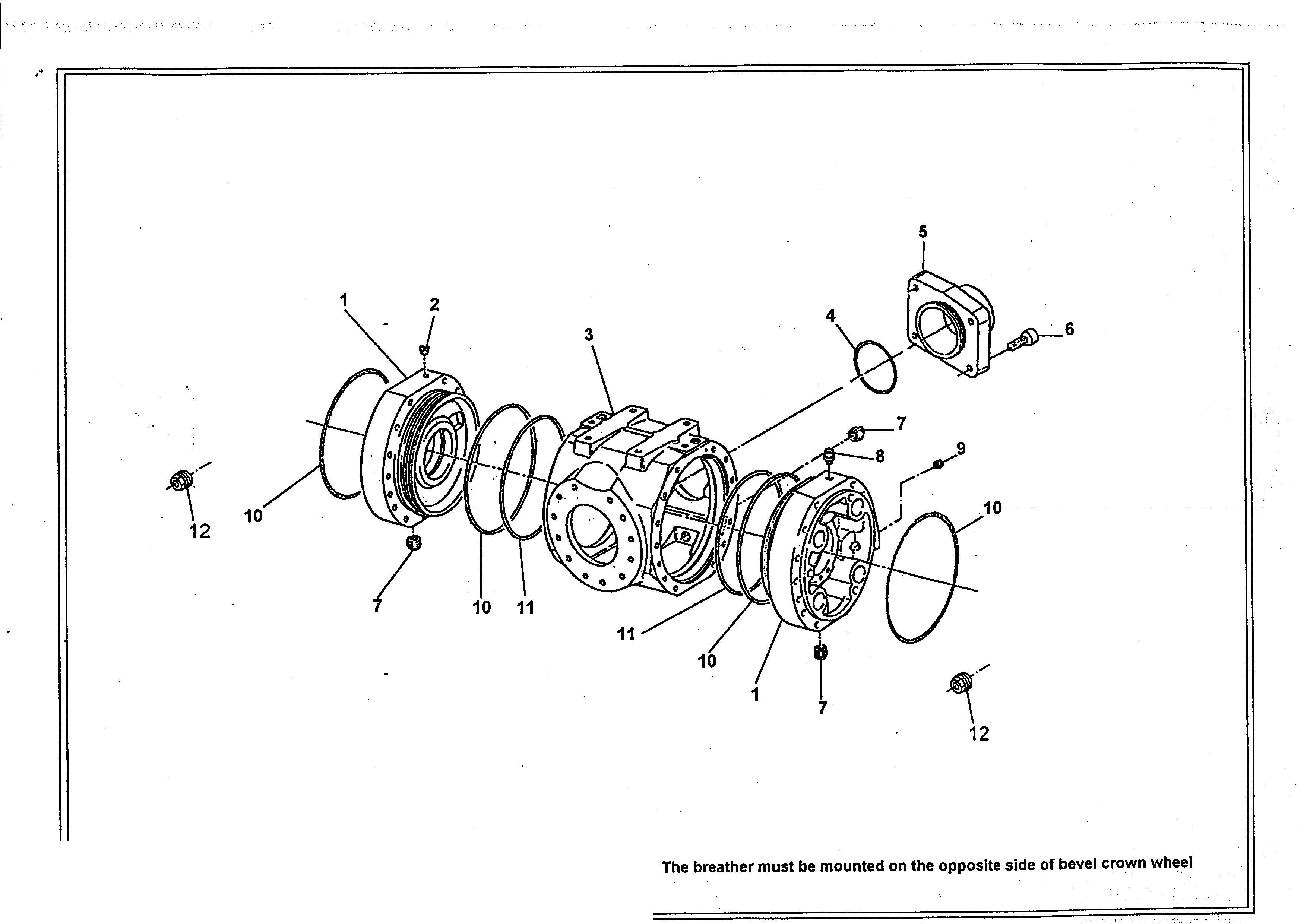 drawing for CATERPILLAR 015424-1-3 - INTERMEDIATE COVER (figure 3)