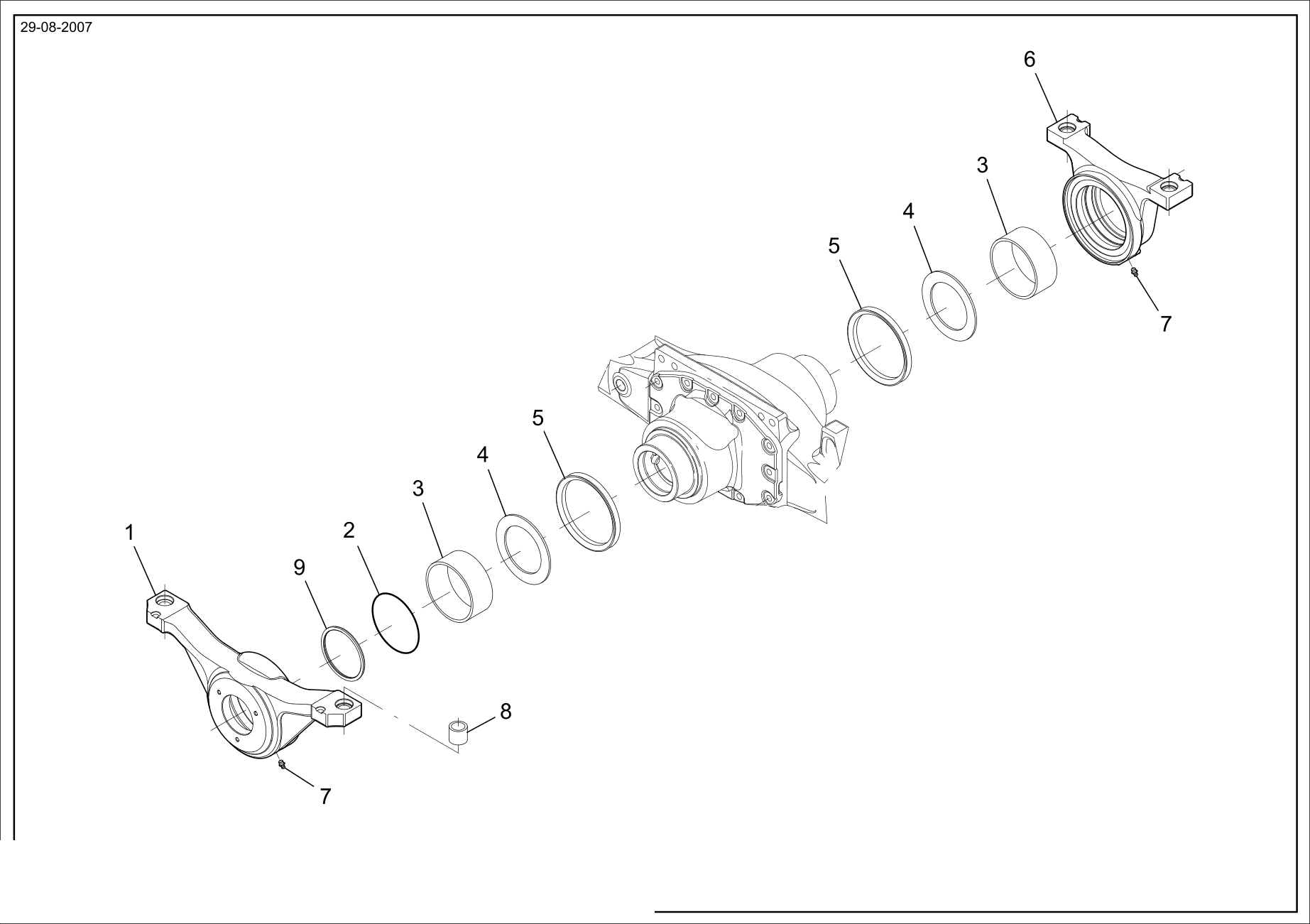 drawing for ERKUNT Y01481 - SUPPORT (figure 1)