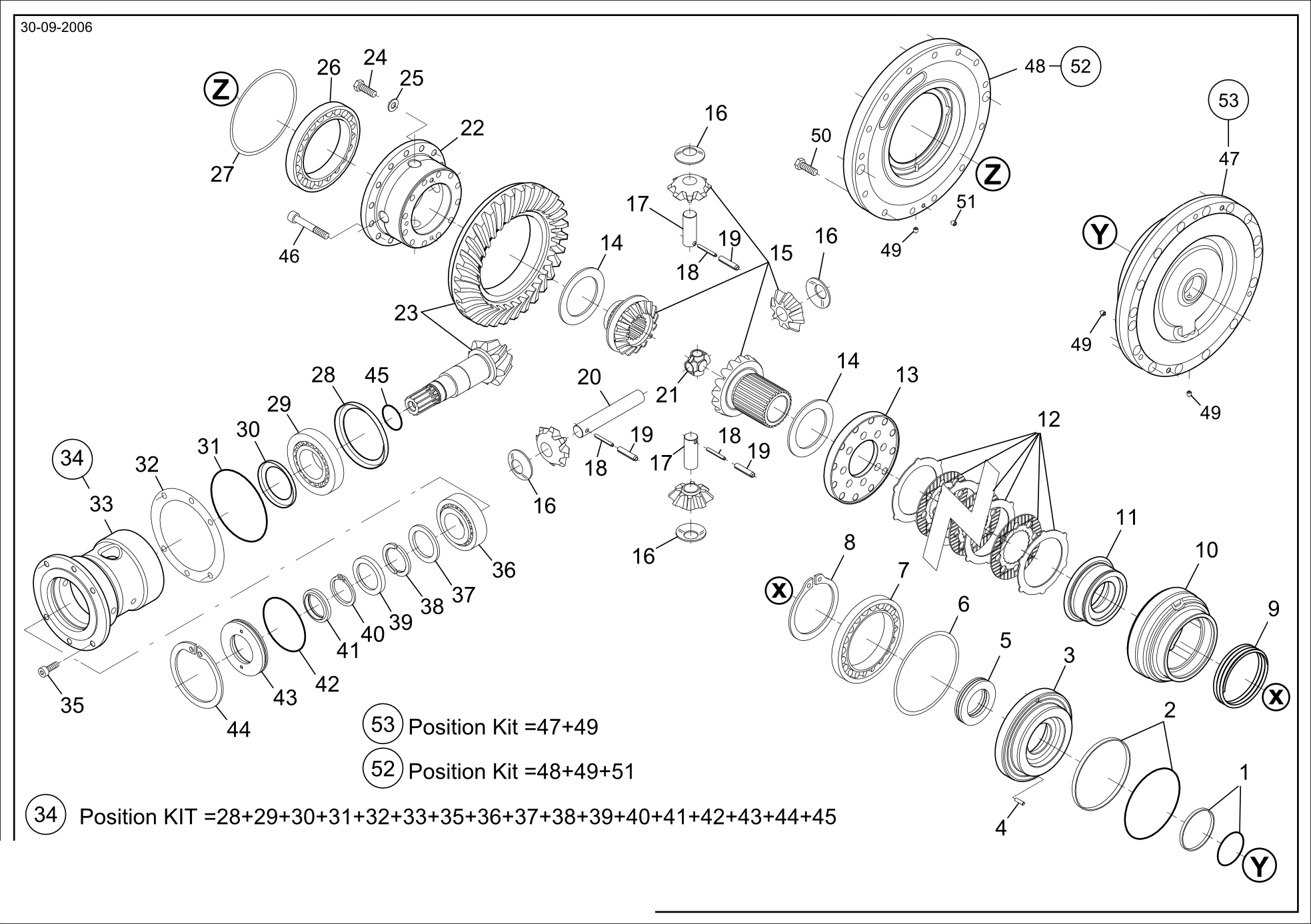 drawing for TIMKEN NP597285-9X240 - TAPER ROLLER BEARING (figure 1)