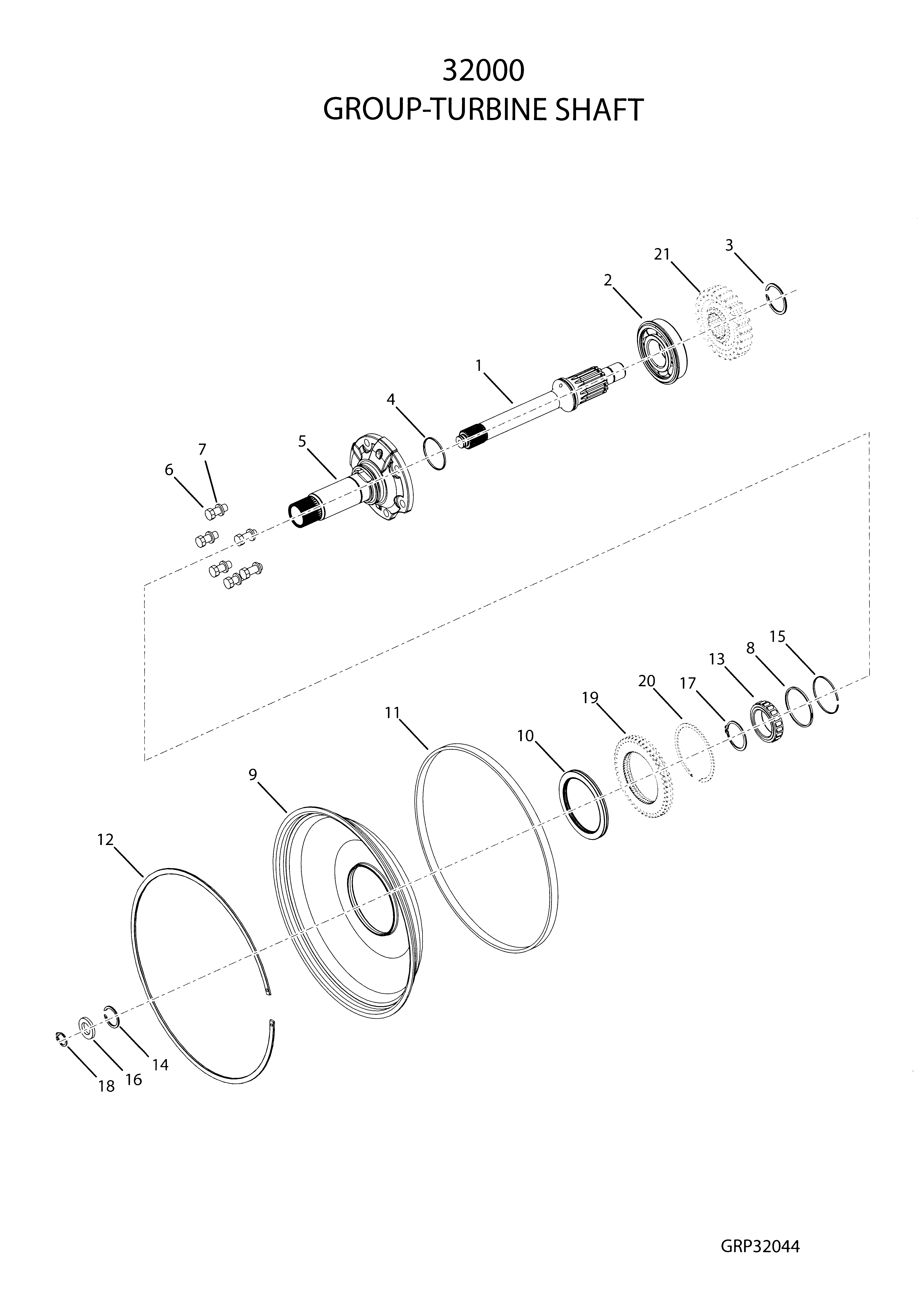 drawing for NACCO GROUP 0330532 - OIL SEAL (figure 4)