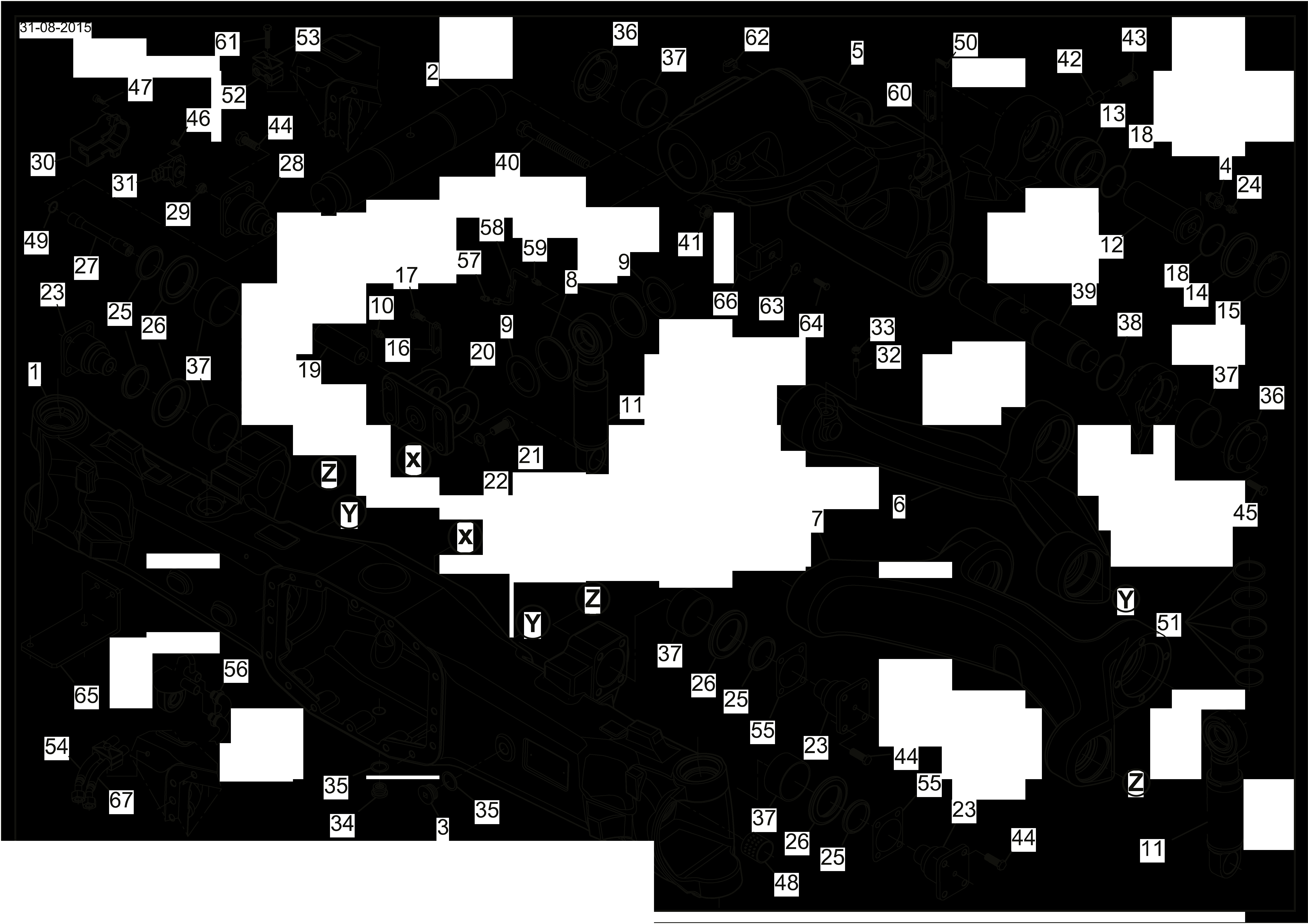 drawing for AGCO 001051584 - O - RING (figure 4)