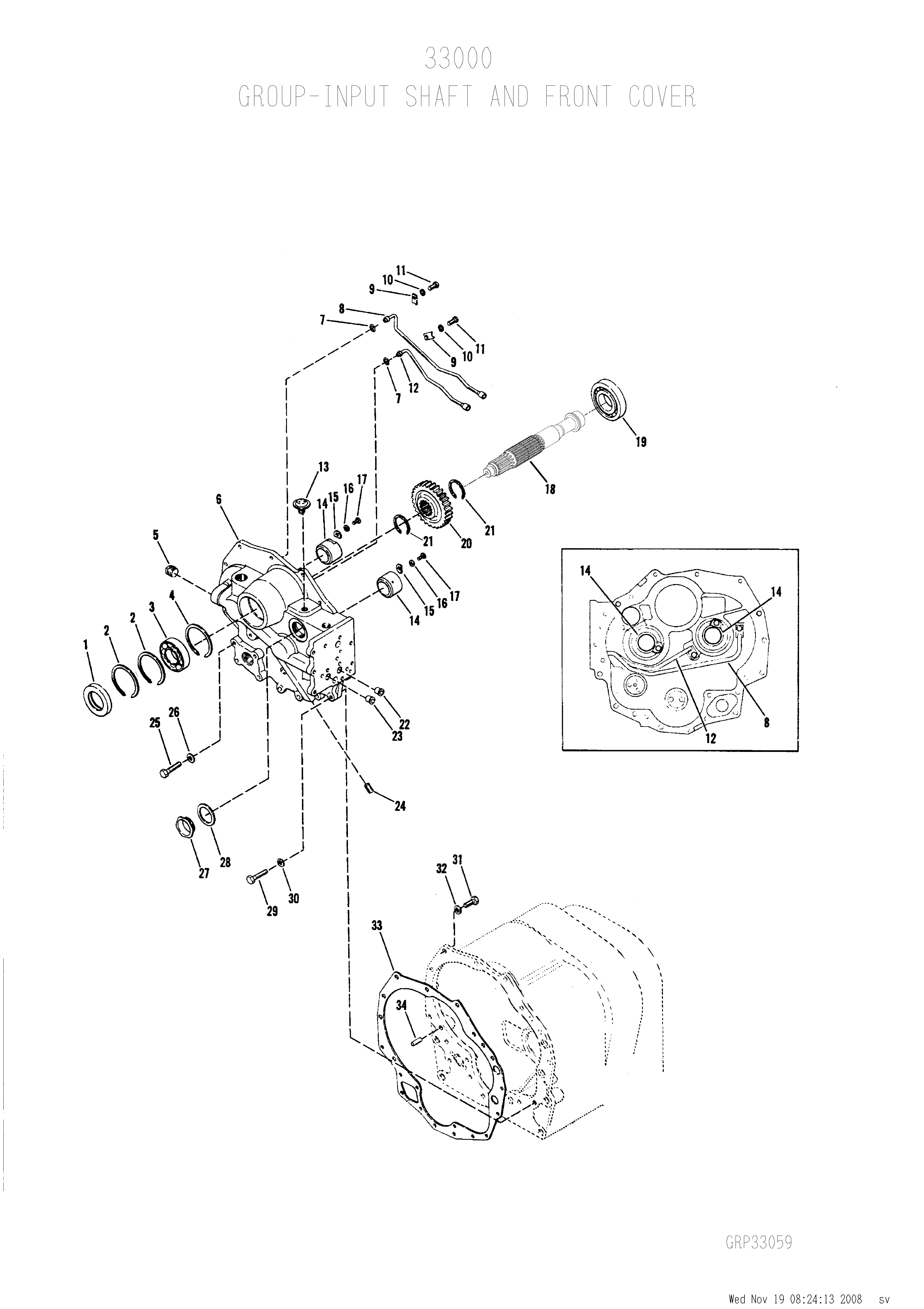 drawing for CNH NEW HOLLAND 7397032 - O RING (figure 2)