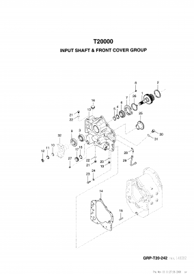 drawing for VALLEE CK231798 - OIL SEAL (figure 3)