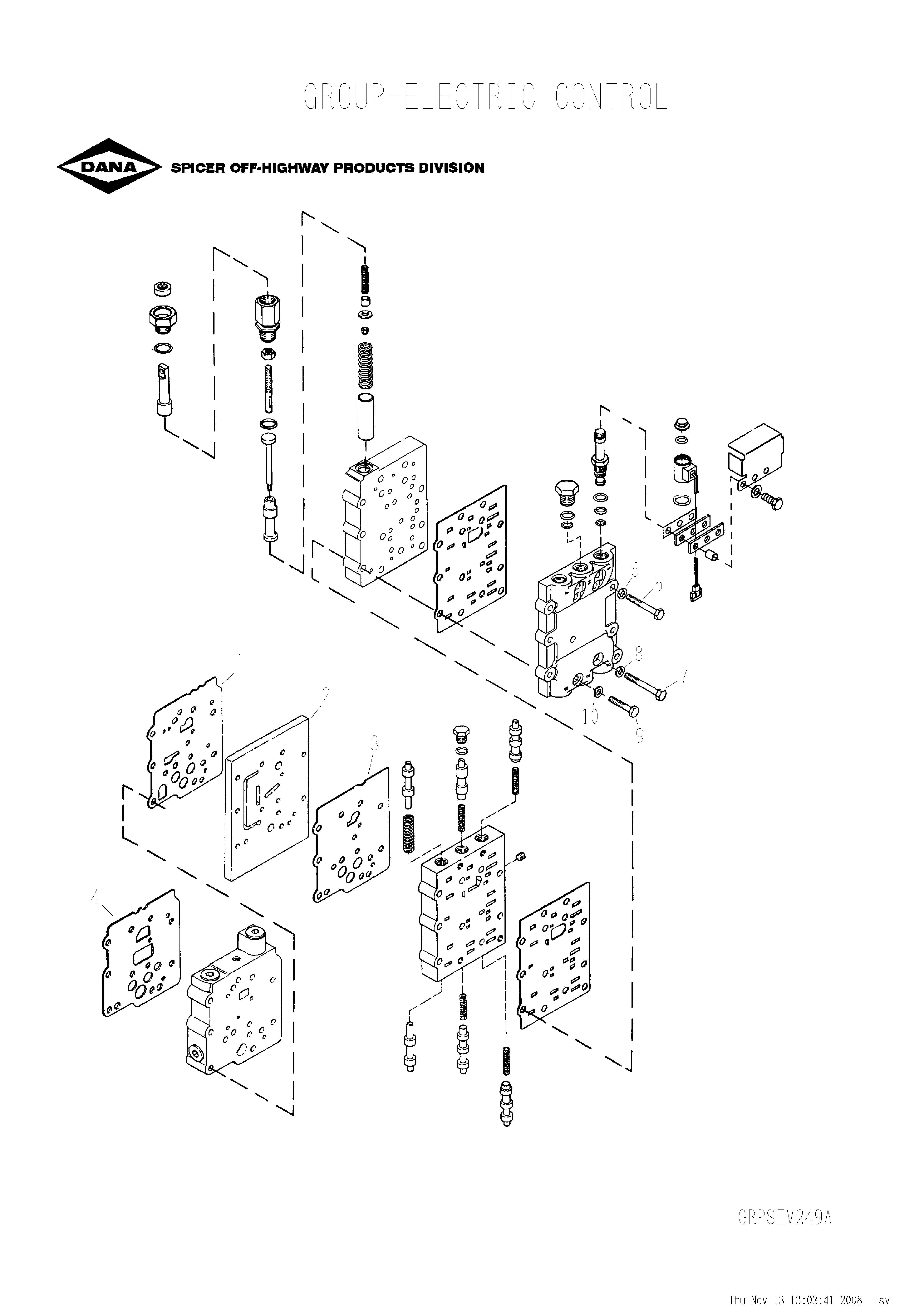 drawing for CNH NEW HOLLAND S300707 - GASKET (figure 3)