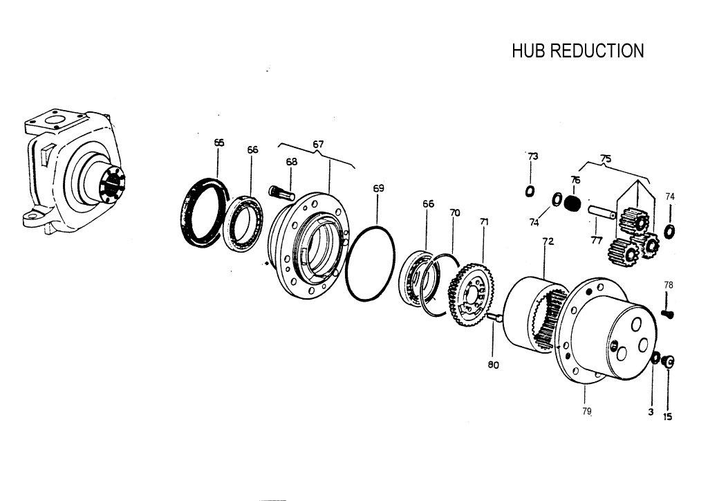 drawing for STEYR 1-33-742-060, - CIRCLIP (figure 1)