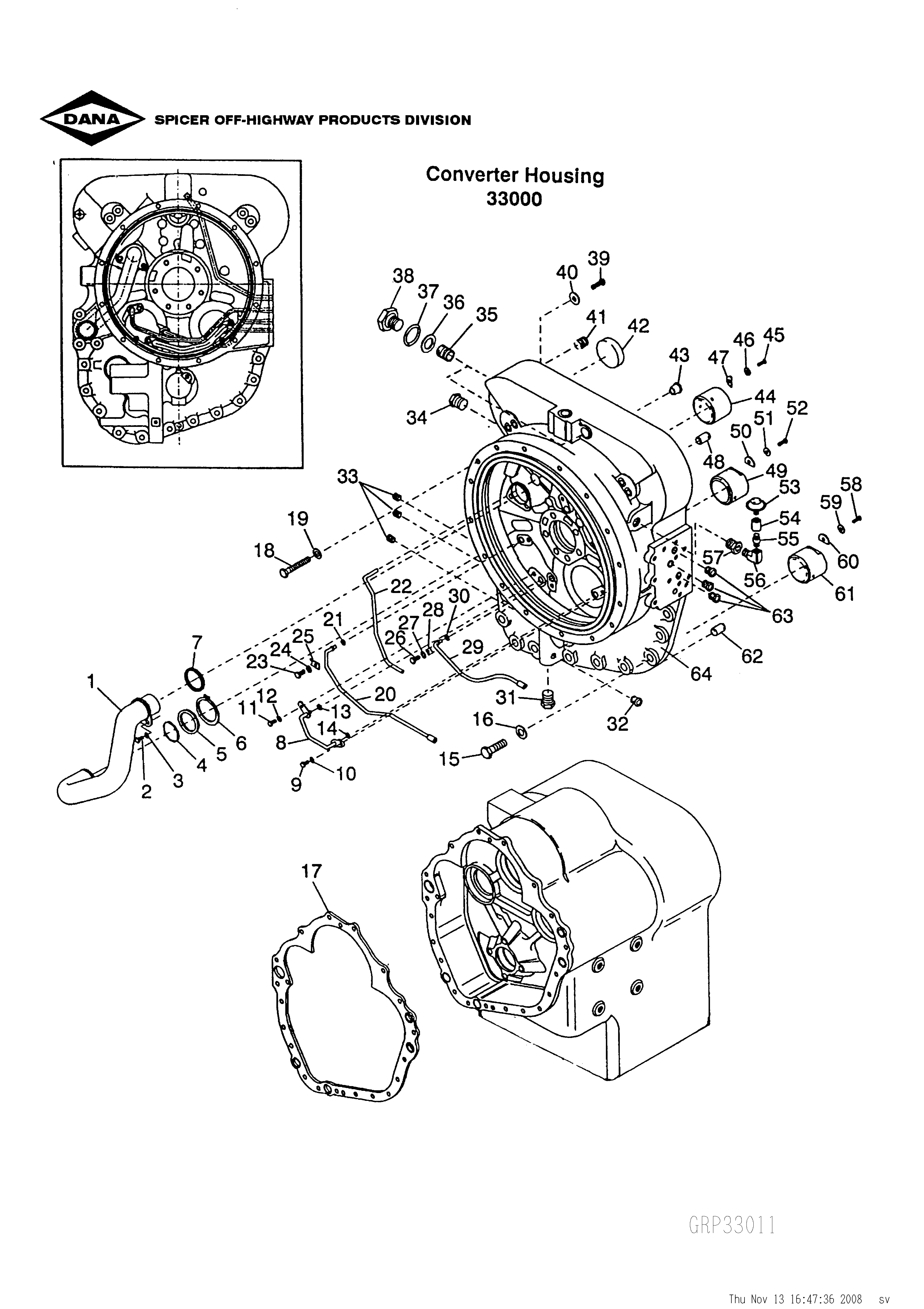 drawing for CNH NEW HOLLAND 79030217 - O RING (figure 3)