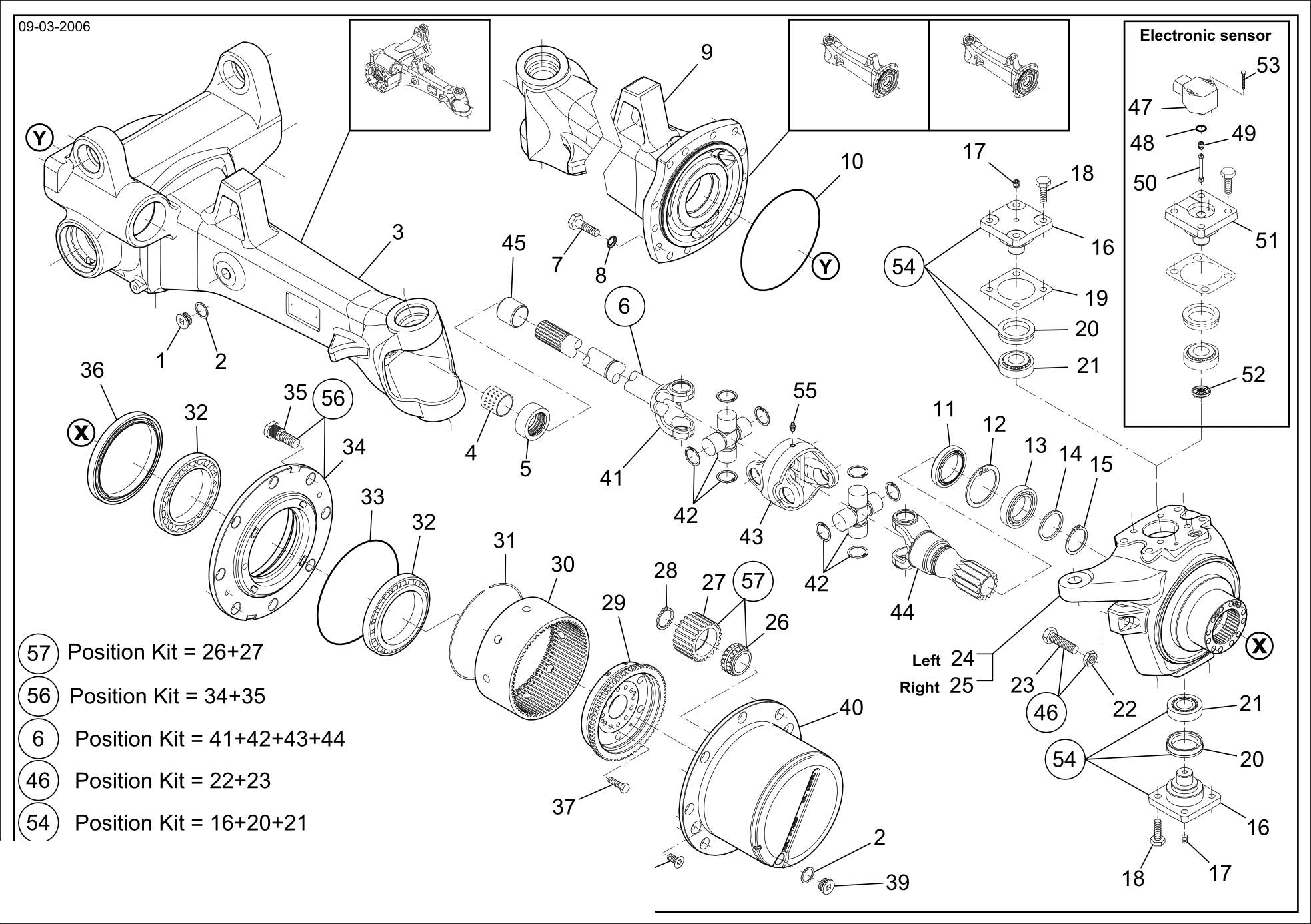 drawing for Dana Spicer 730.06.703.02 - DIFFERENTIAL PINION (figure 4)