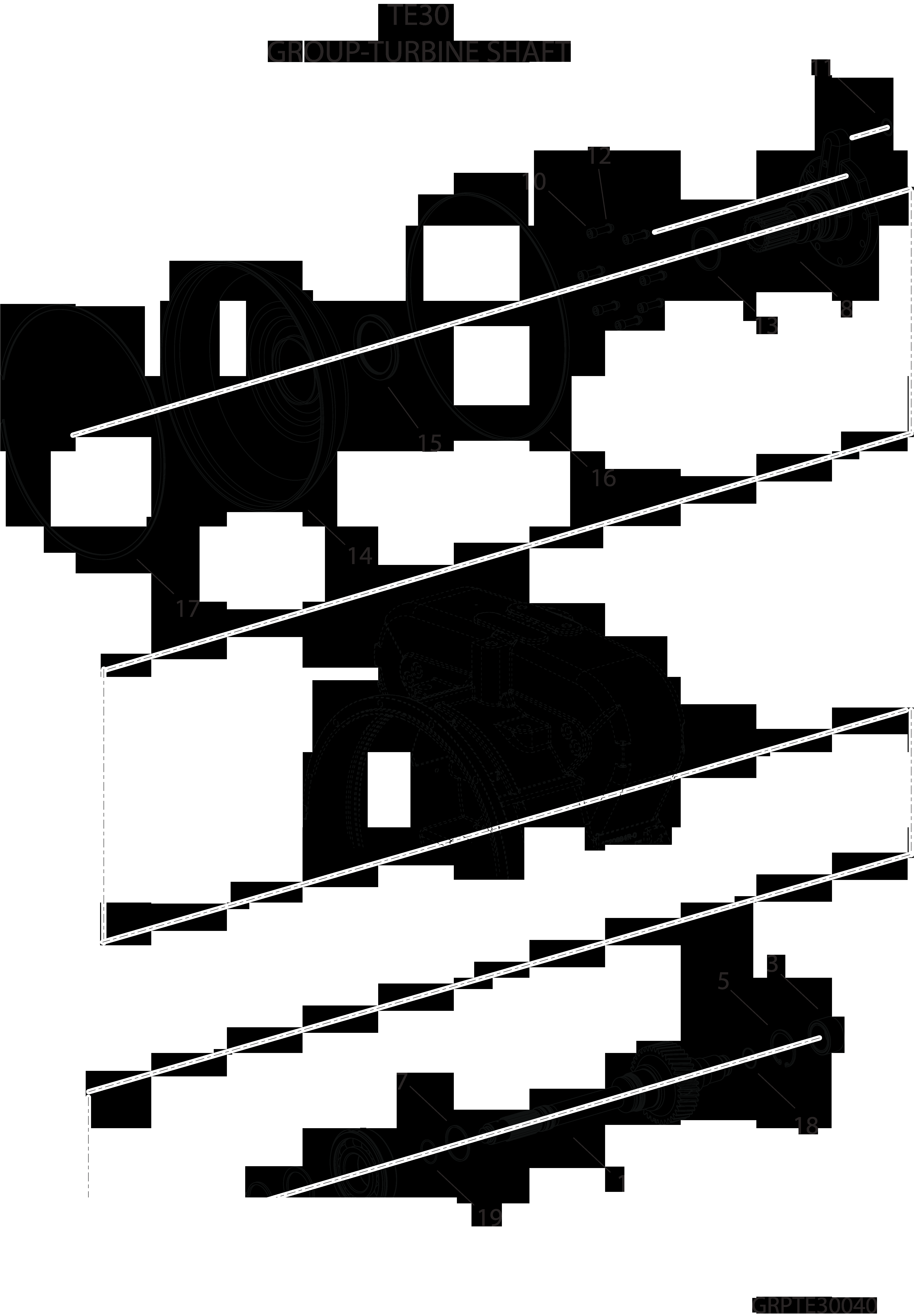 drawing for CNH NEW HOLLAND 8486764 - PISTON RING (figure 5)