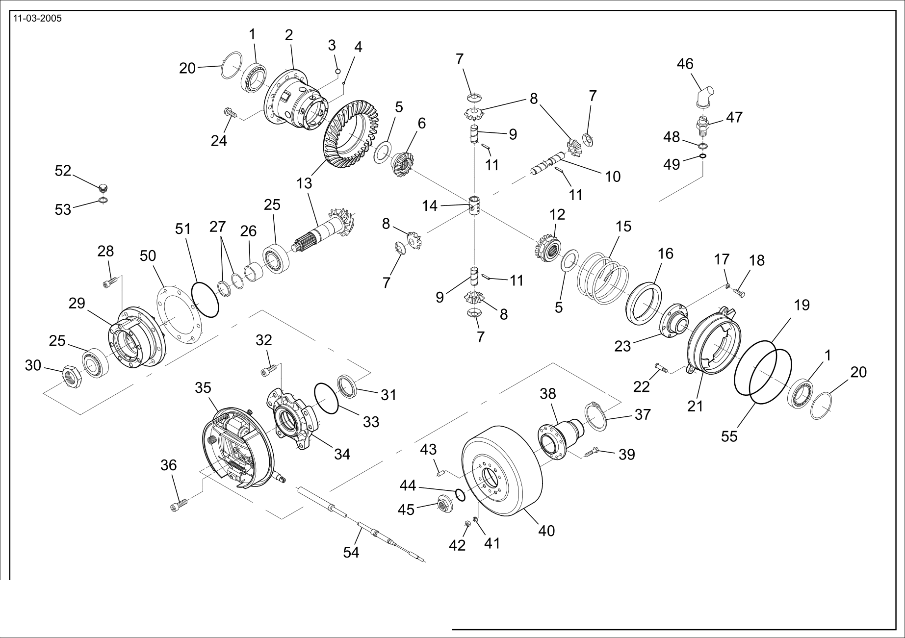drawing for VENIERI 243.2.426 - BRAKE DRUM (figure 4)