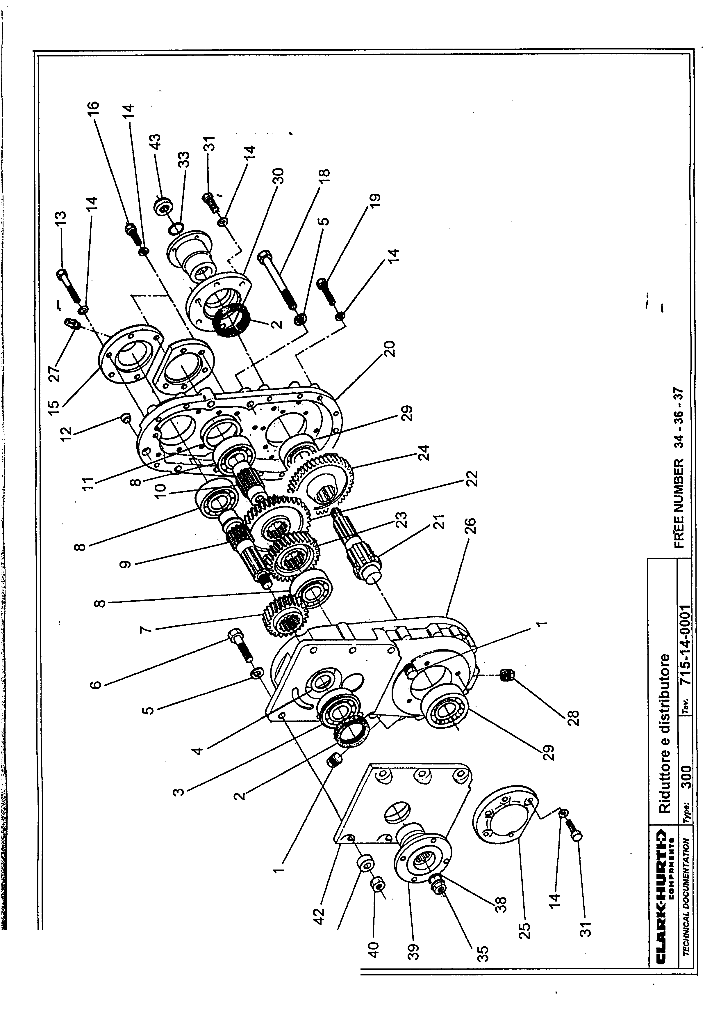 drawing for MANITOU 105189 - COVER (figure 1)
