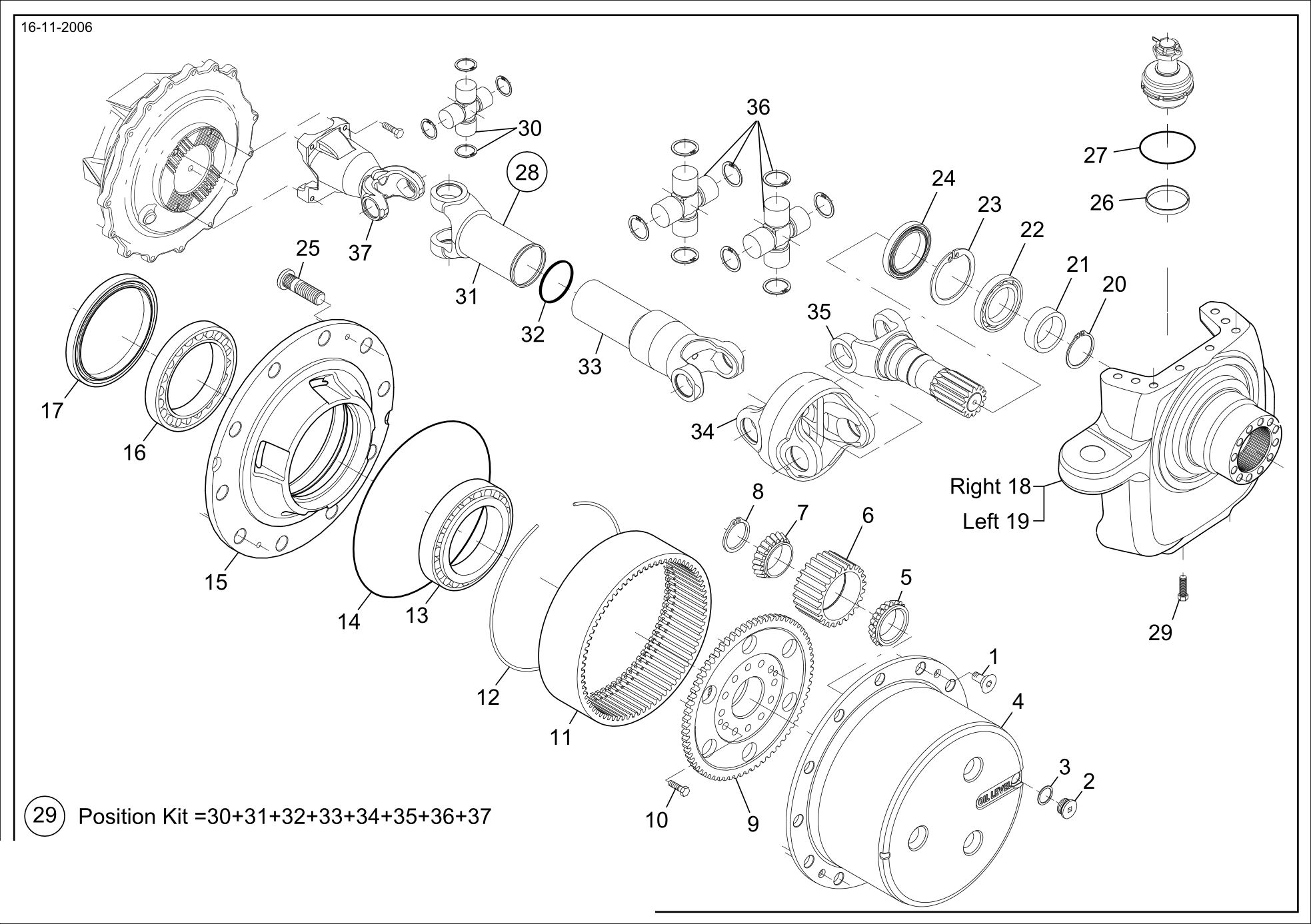 drawing for CNH NEW HOLLAND 87674605 - SNAP RING (figure 2)