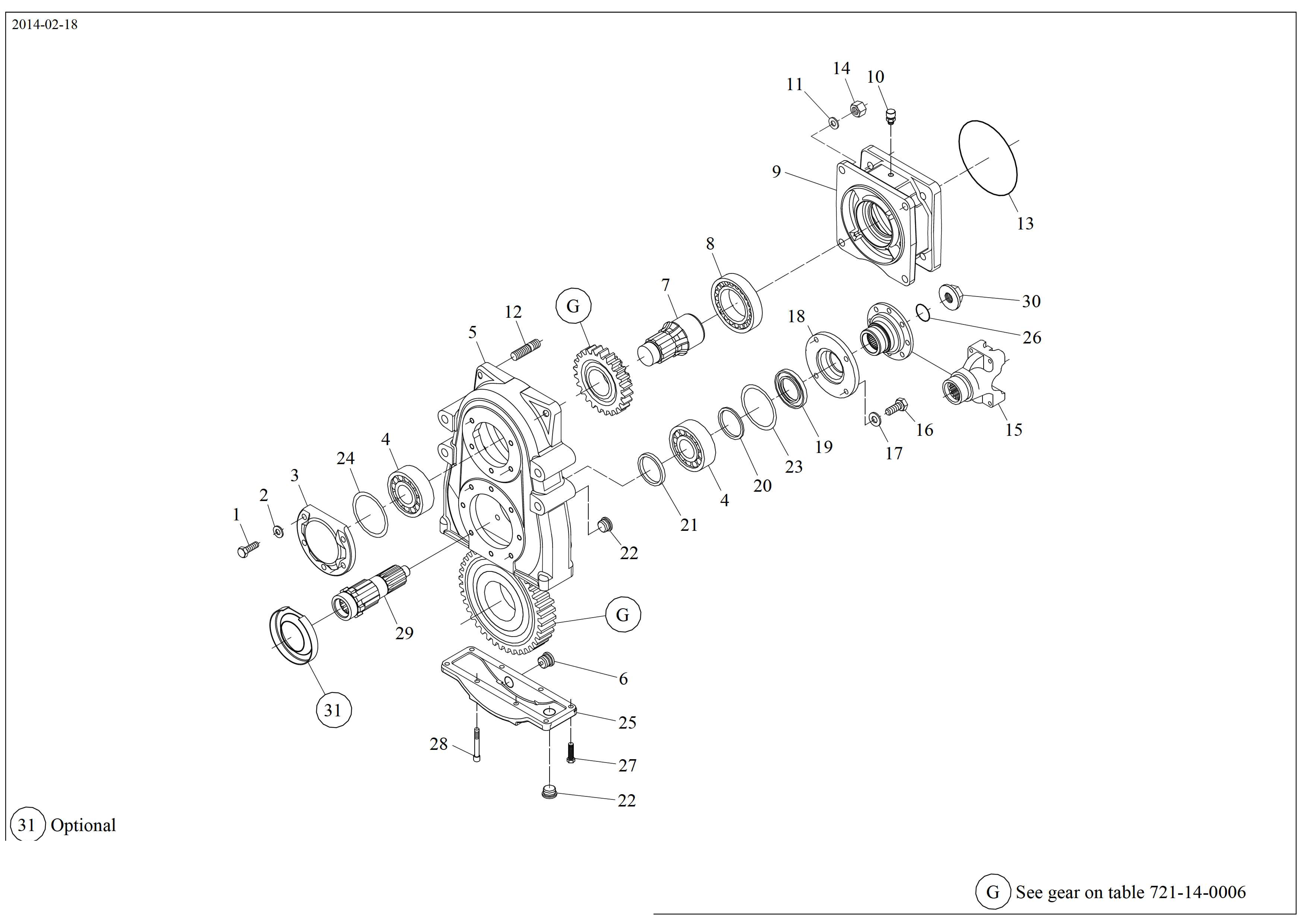 drawing for GENIE 07.0709.0131 - SEAL (figure 5)