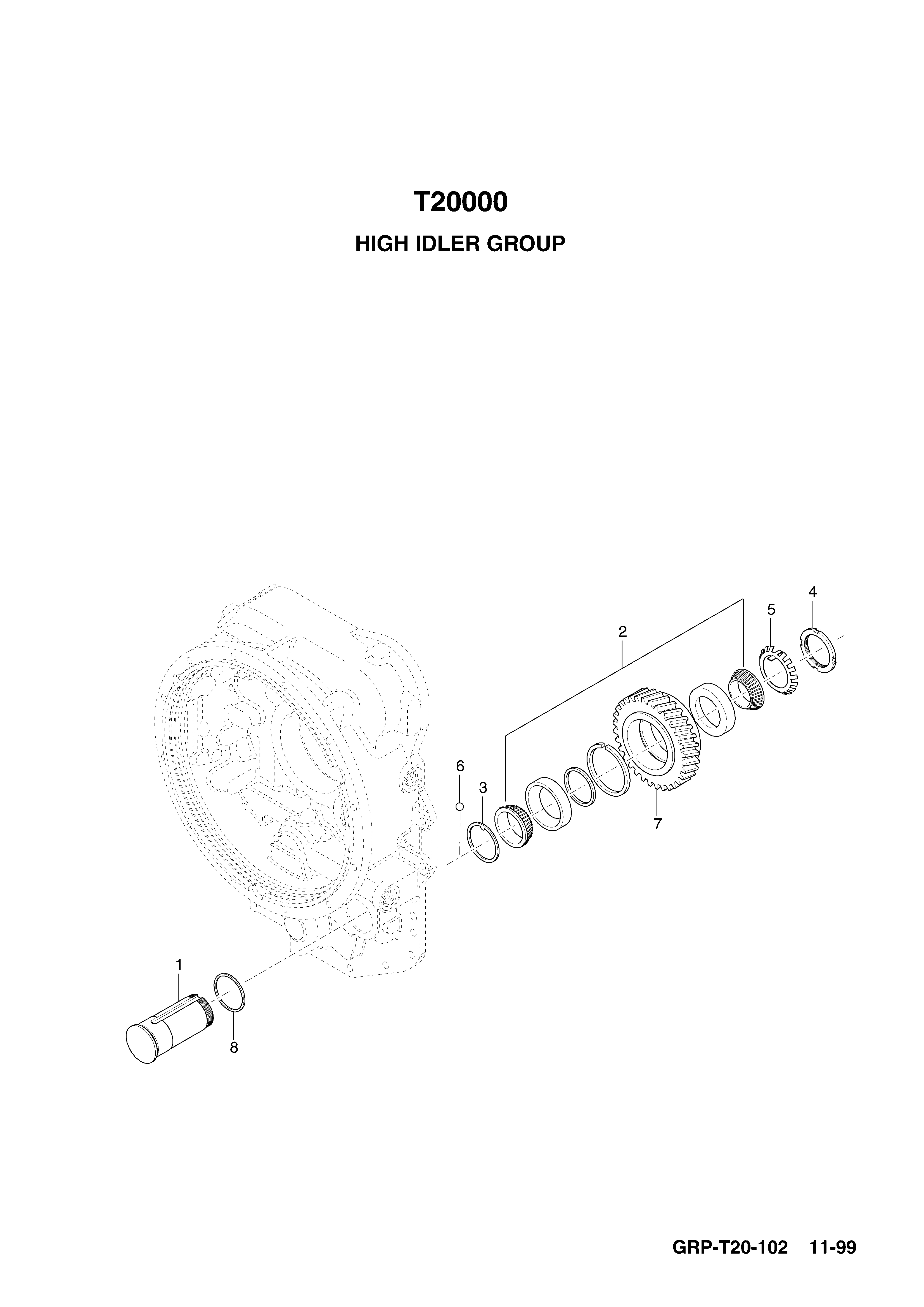 drawing for CNH NEW HOLLAND 79030261 - BRG. ASY. (figure 2)