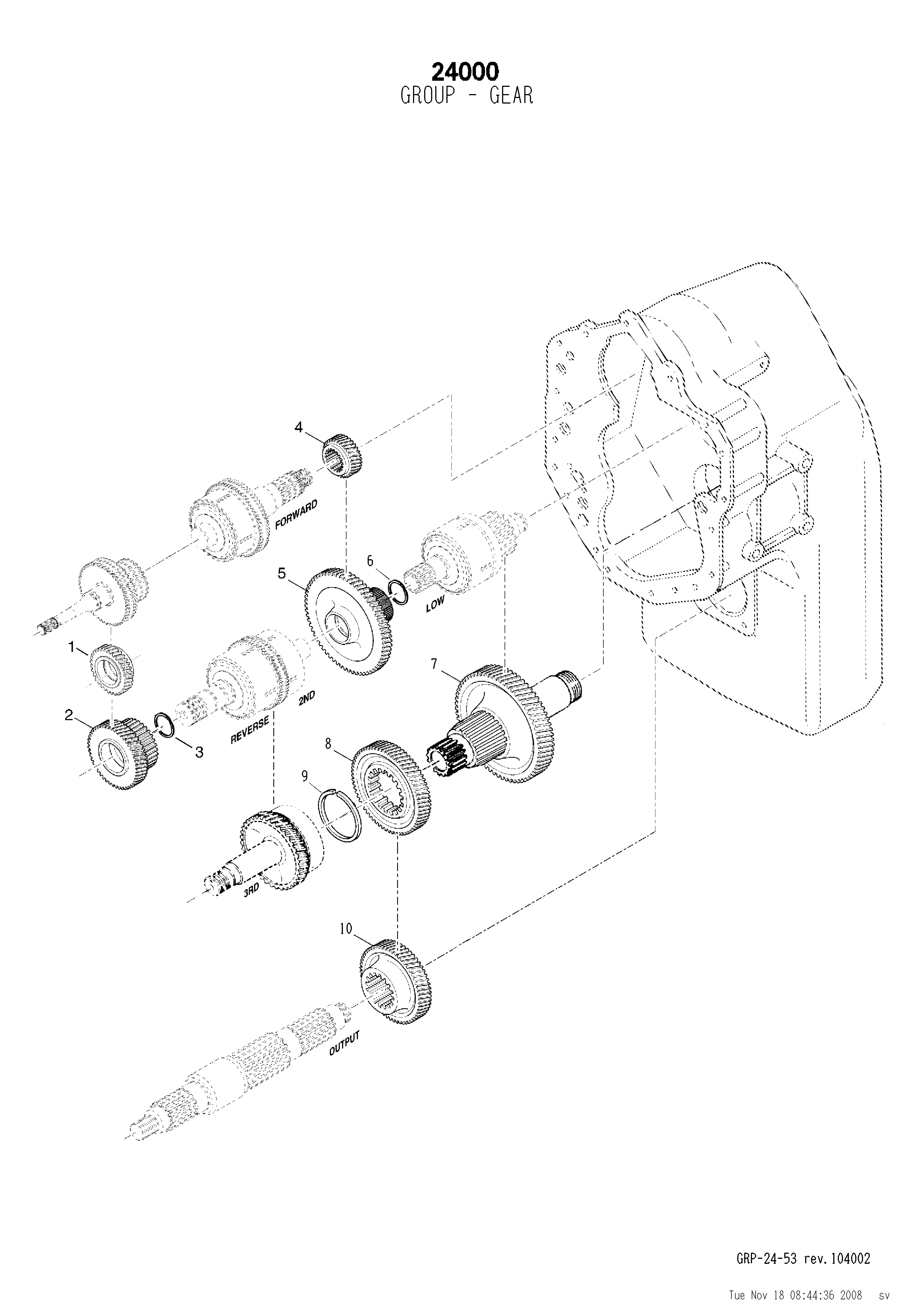 drawing for CNH NEW HOLLAND N13129 - RETAINER RING (figure 4)