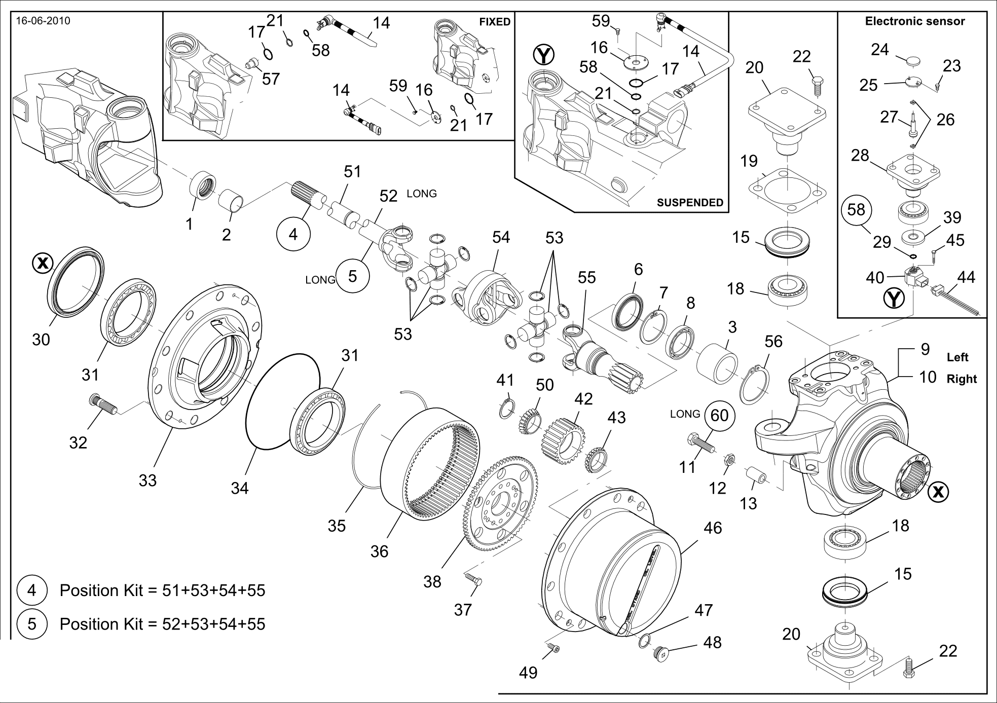 drawing for CNH NEW HOLLAND 87674607 - RING GEAR SUPPORT (figure 3)
