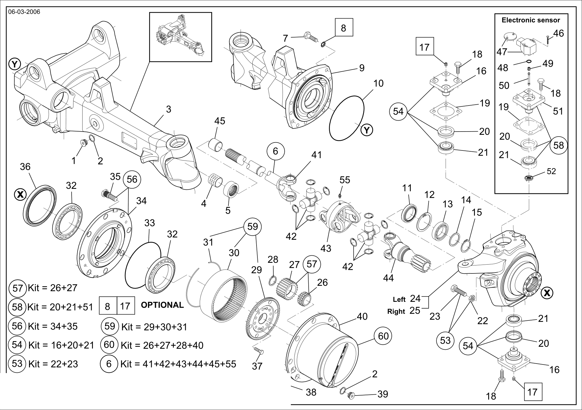 drawing for Dana Spicer 730.06.703.02 - DIFFERENTIAL PINION (figure 5)
