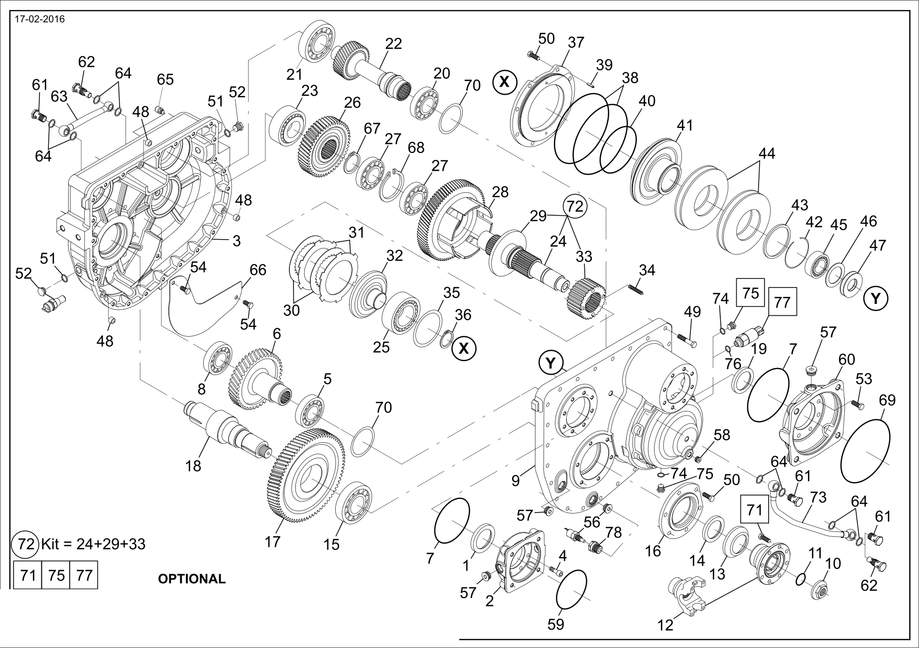 drawing for CNH NEW HOLLAND 87691728 - PLUG (figure 3)