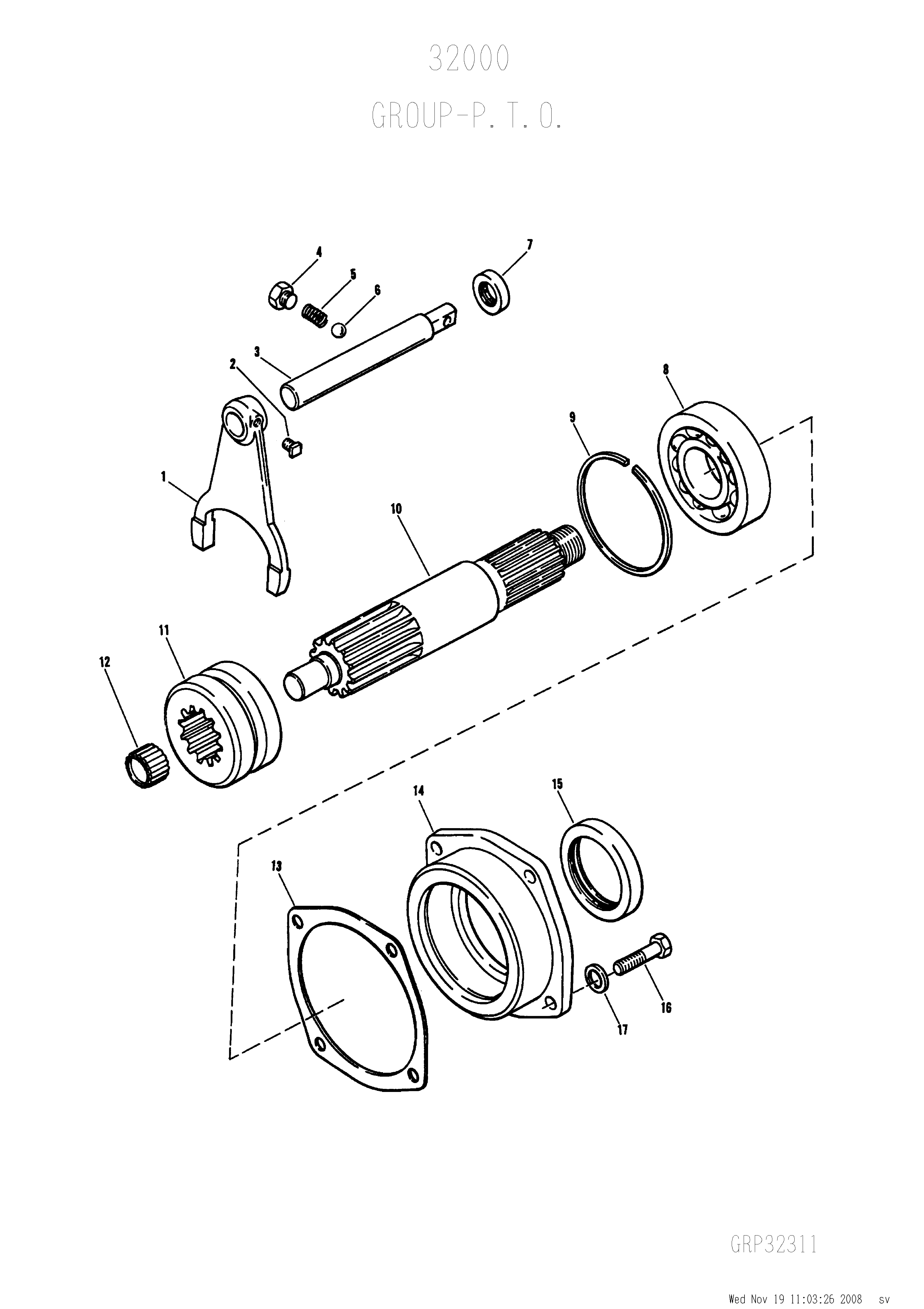 drawing for CNH NEW HOLLAND 79030222 - OIL SEAL (figure 3)