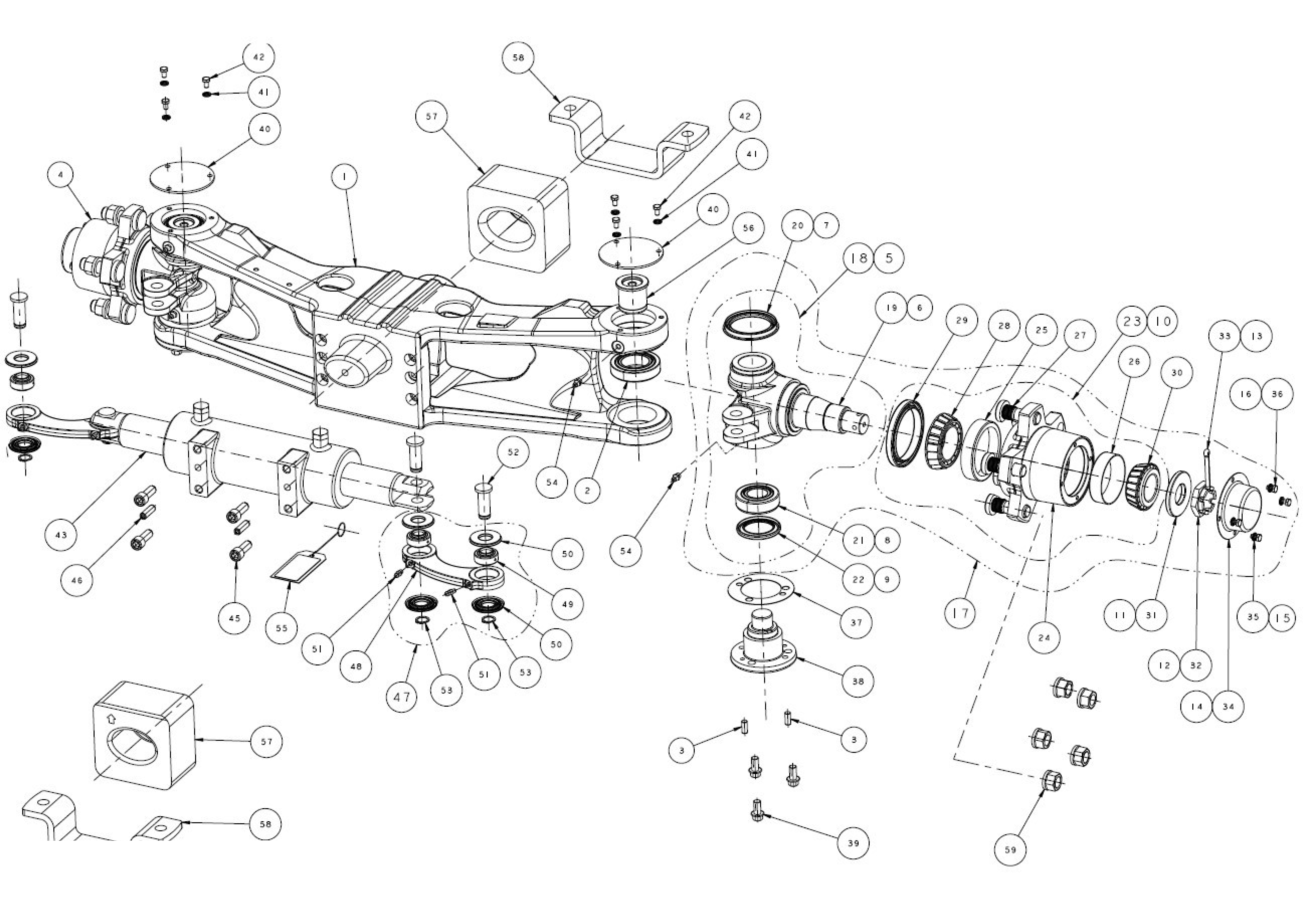 drawing for ERKUNT Y01393 - TAPER ROLLER BEARING (figure 2)