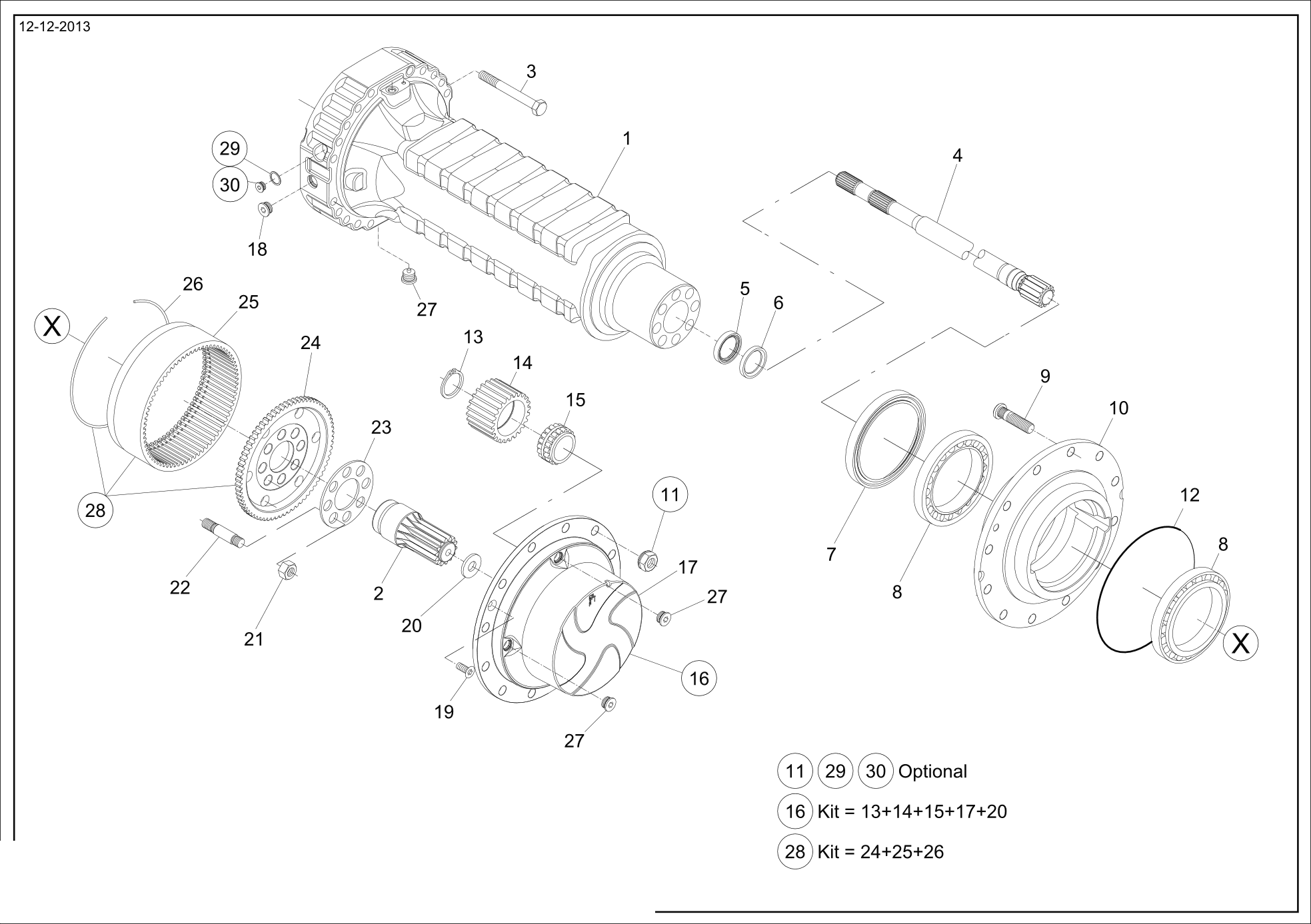 drawing for Hyundai Construction Equipment ZTAM-00880 - RING (figure 5)