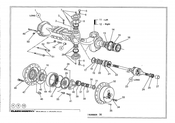 drawing for MECALAC 565A0047 - NEEDLE BEARING (figure 2)