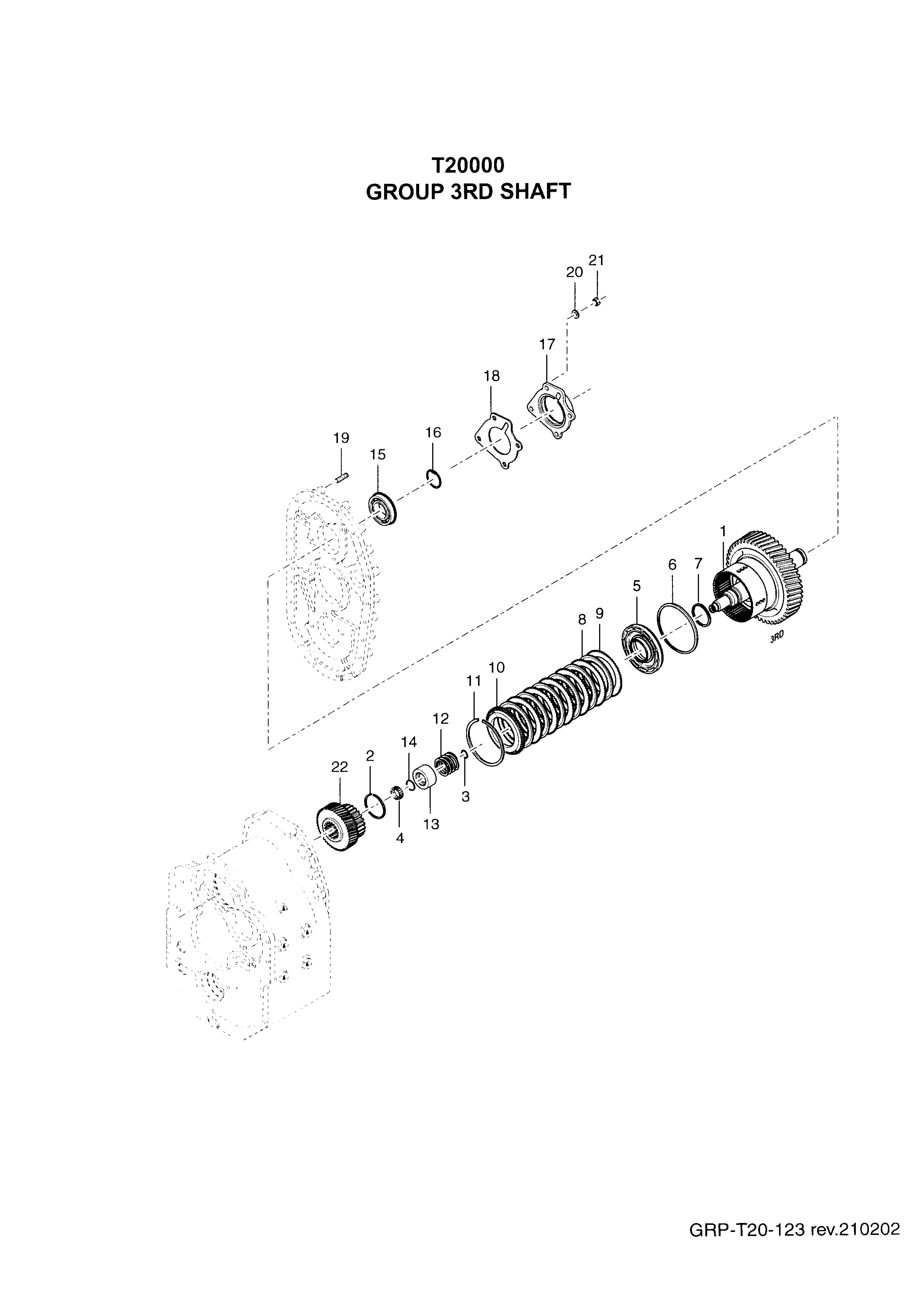 drawing for PETTIBONE (BARKO) 00A-12696297 - PISTON RING (figure 1)