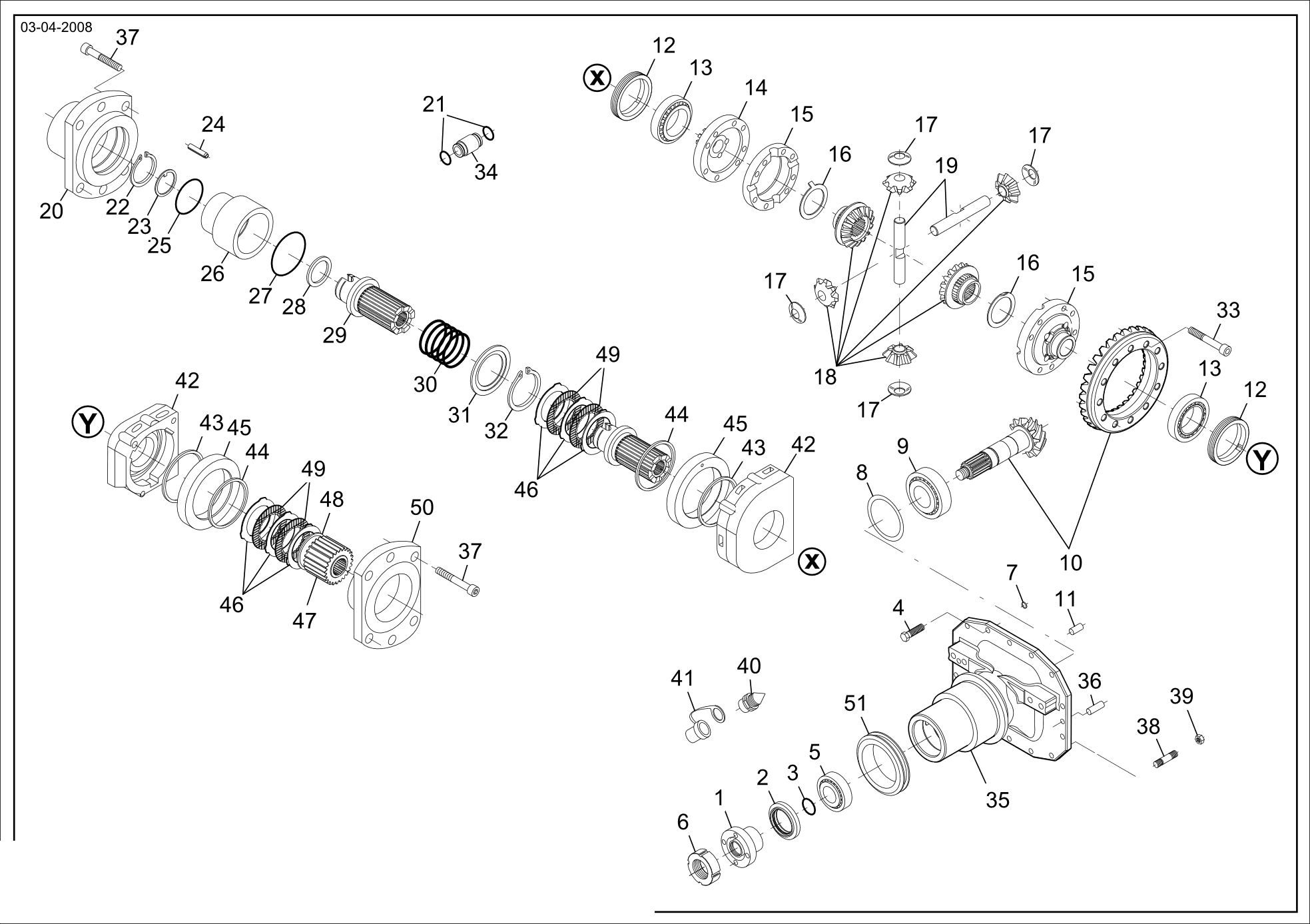 drawing for KRAMER 1000049529 - CIRCLIP (figure 3)