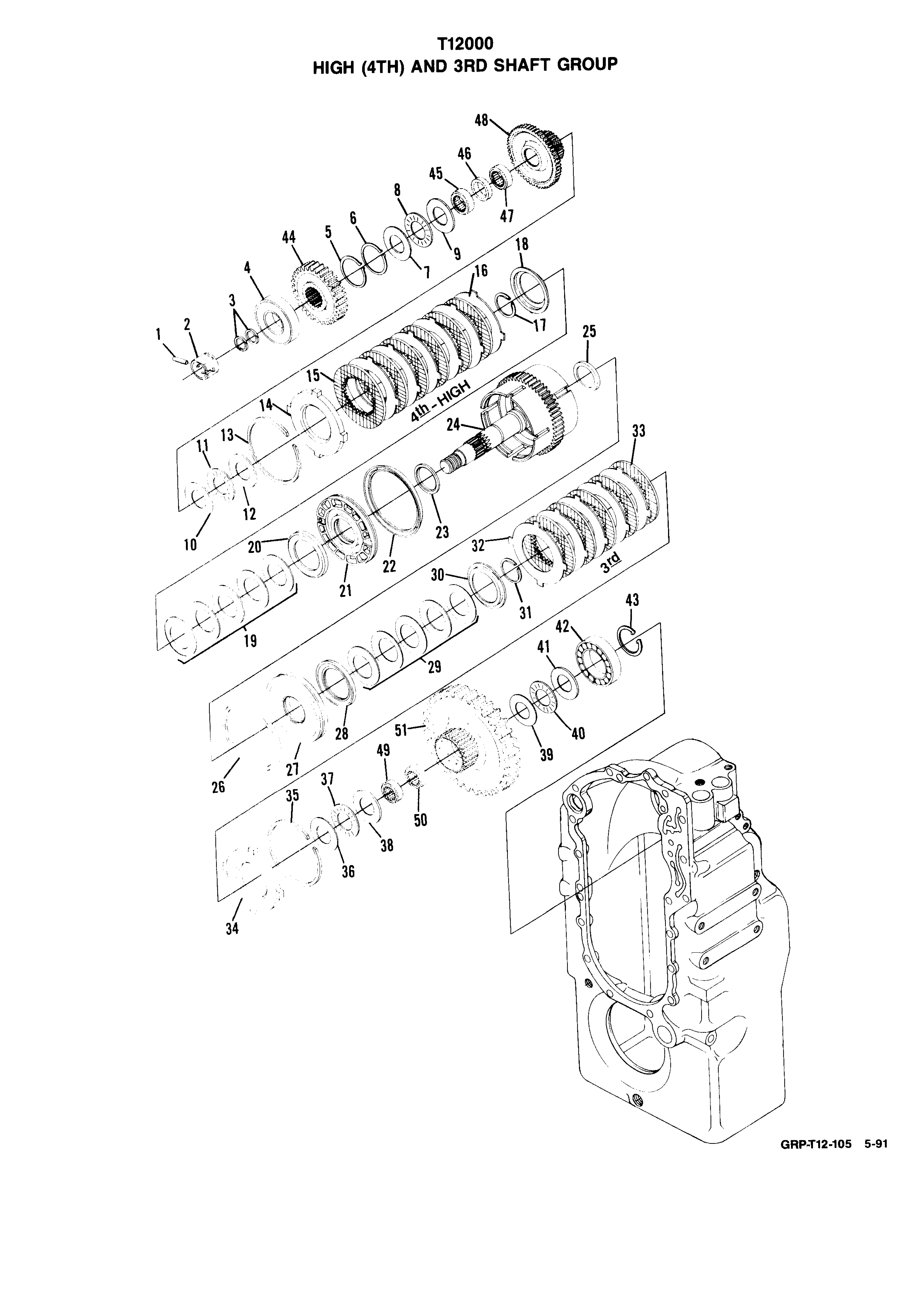 drawing for CNH NEW HOLLAND 219254A1 - BEARING (figure 5)