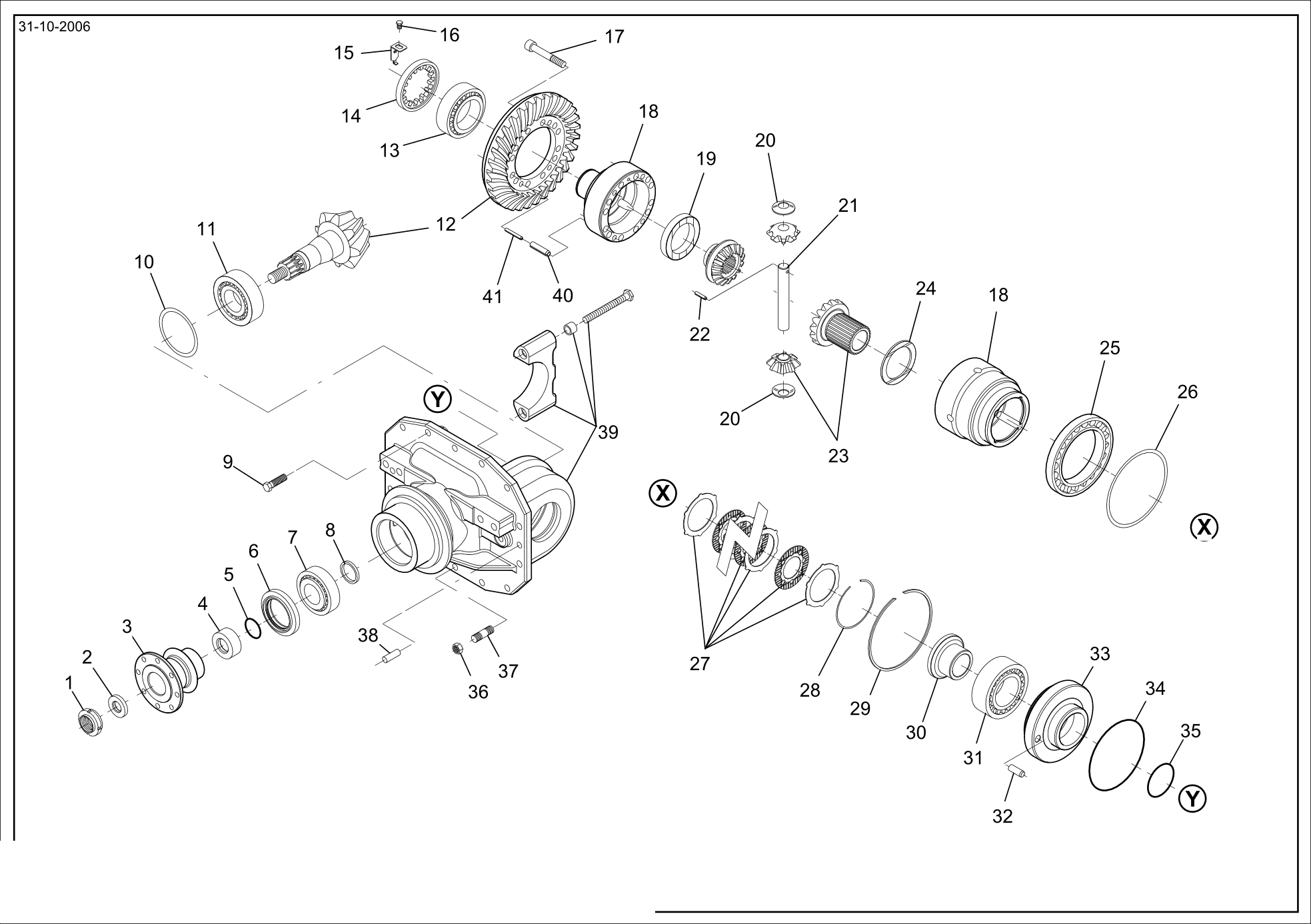 drawing for AGCO 001050669 - SEAL - O-RING (figure 2)