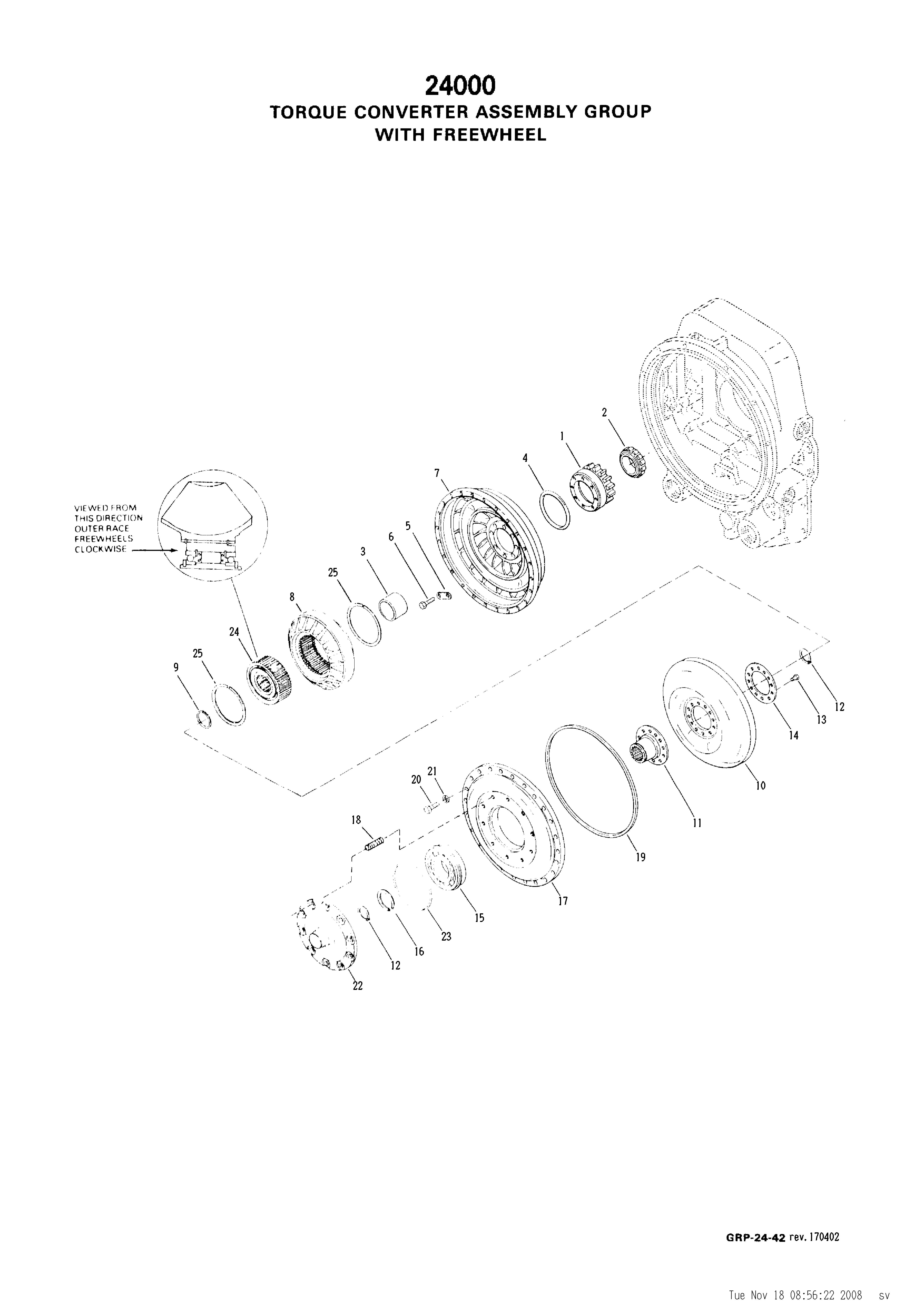 drawing for LOADLIFTER MANUFACTURING 102037 - LOCK RING (figure 4)