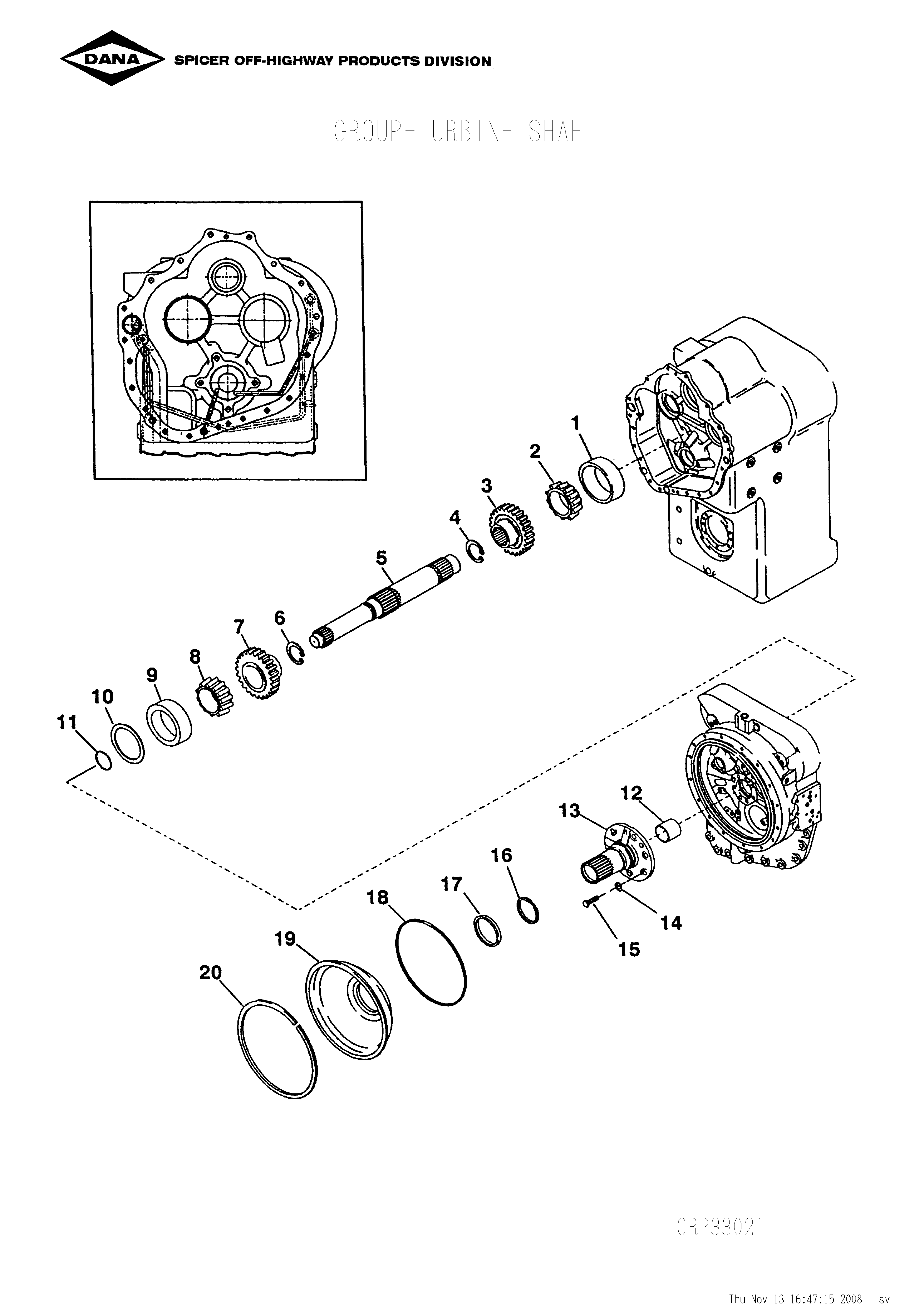 drawing for KALMAR INDUSTRIES INC. 9231080050 - PISTON RING (figure 3)