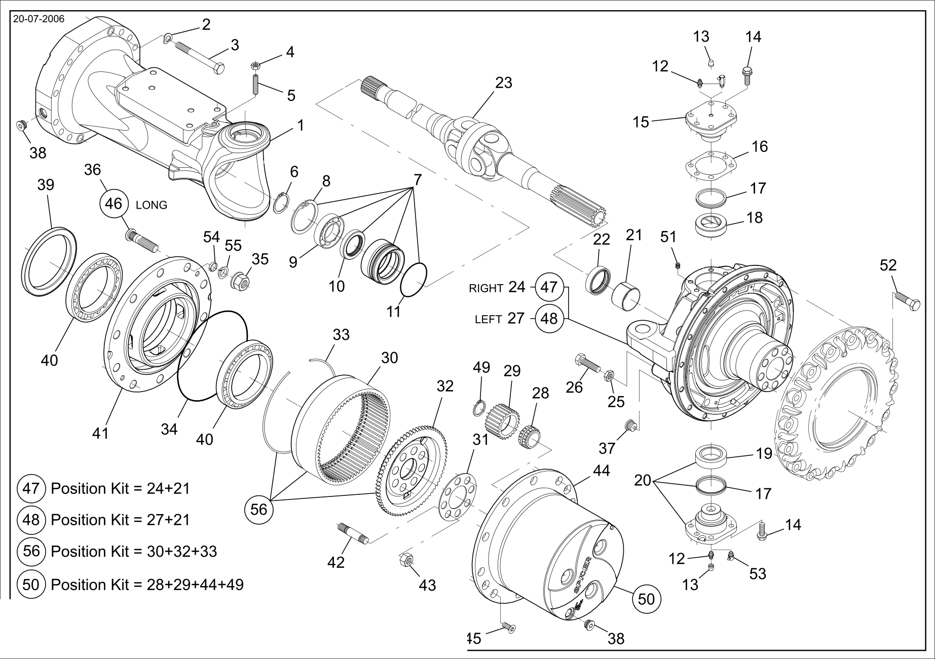 drawing for CNH NEW HOLLAND 72111365 - ARTICULATION (figure 1)