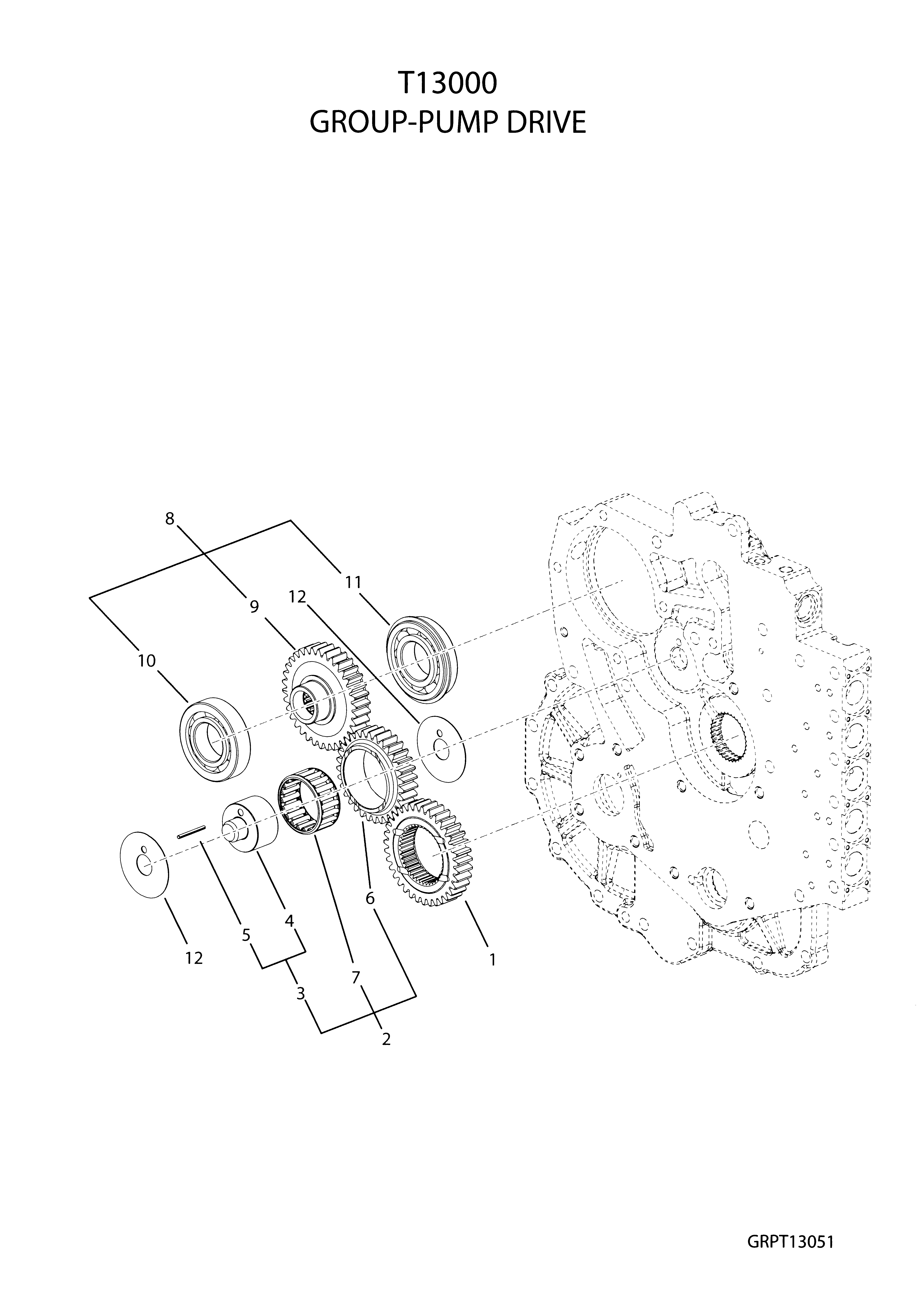 drawing for Hyundai Construction Equipment YBAA-01052 - BEARING (figure 3)