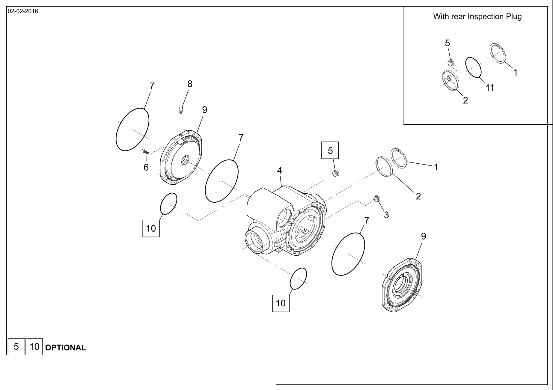 drawing for CNH NEW HOLLAND 71482548 - SEAL - O-RING (figure 2)