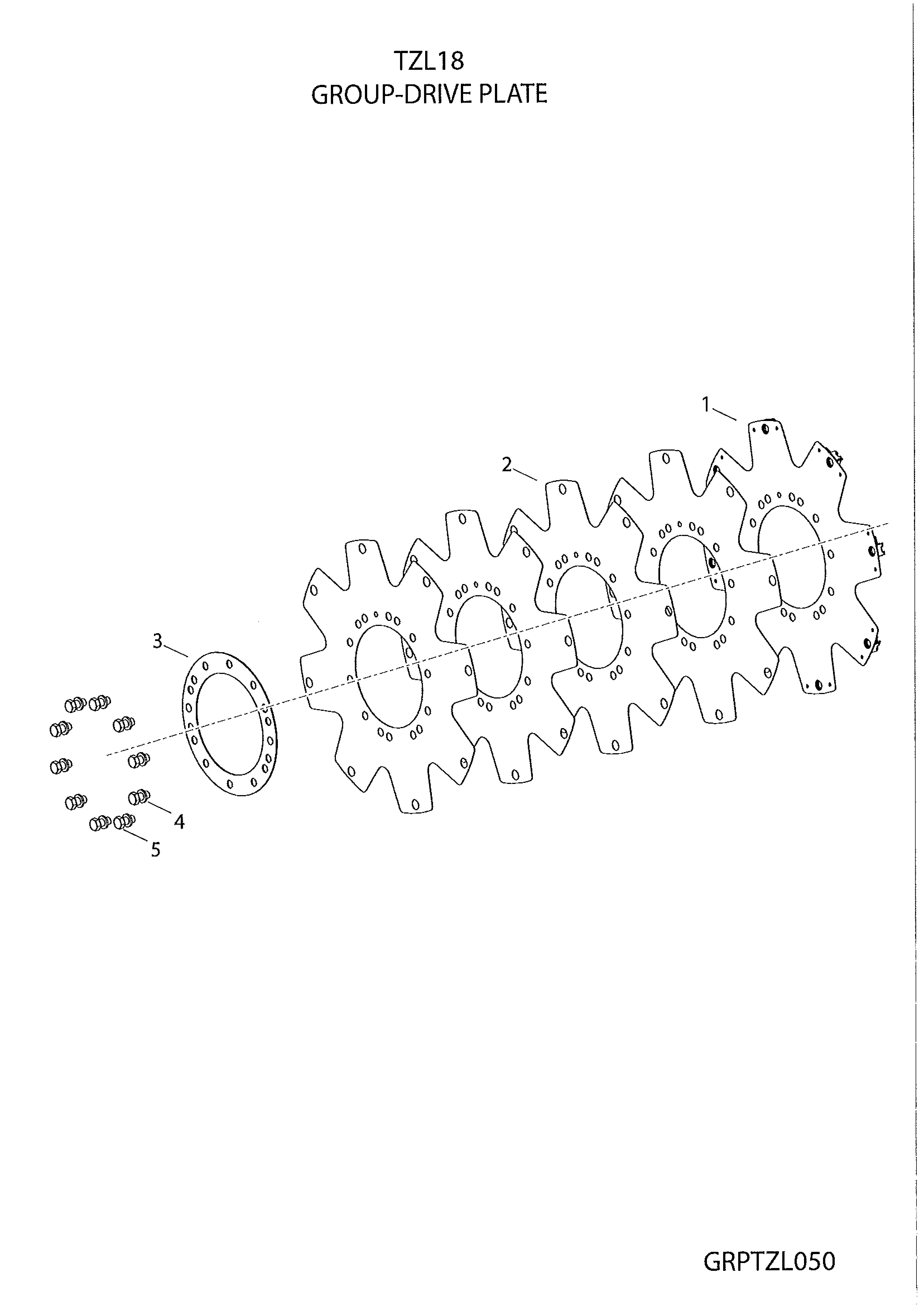 drawing for HOIST LIFT TRUCKS M04552 - RING (figure 2)