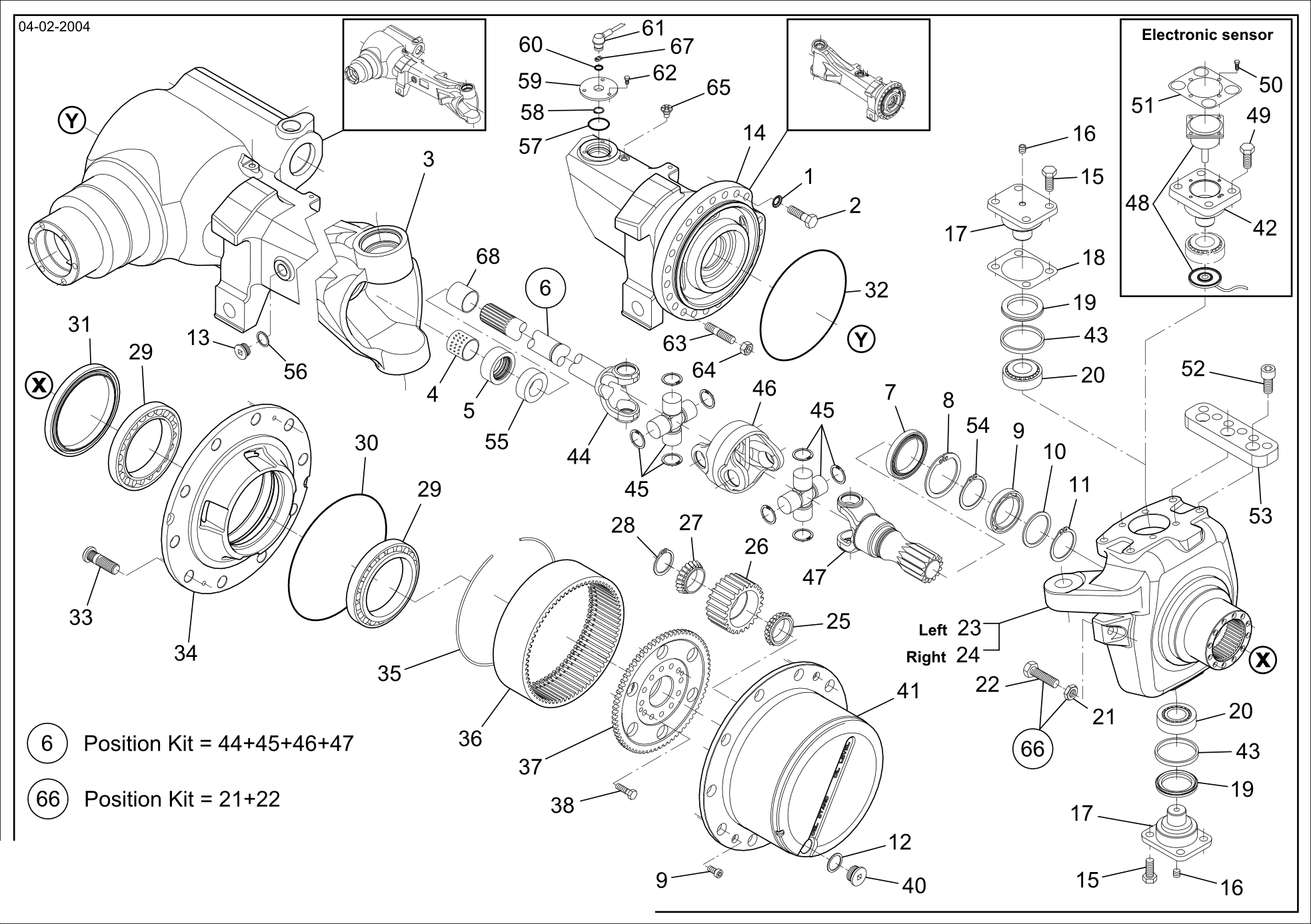 drawing for AGCO X489141105000 - STUD (figure 2)