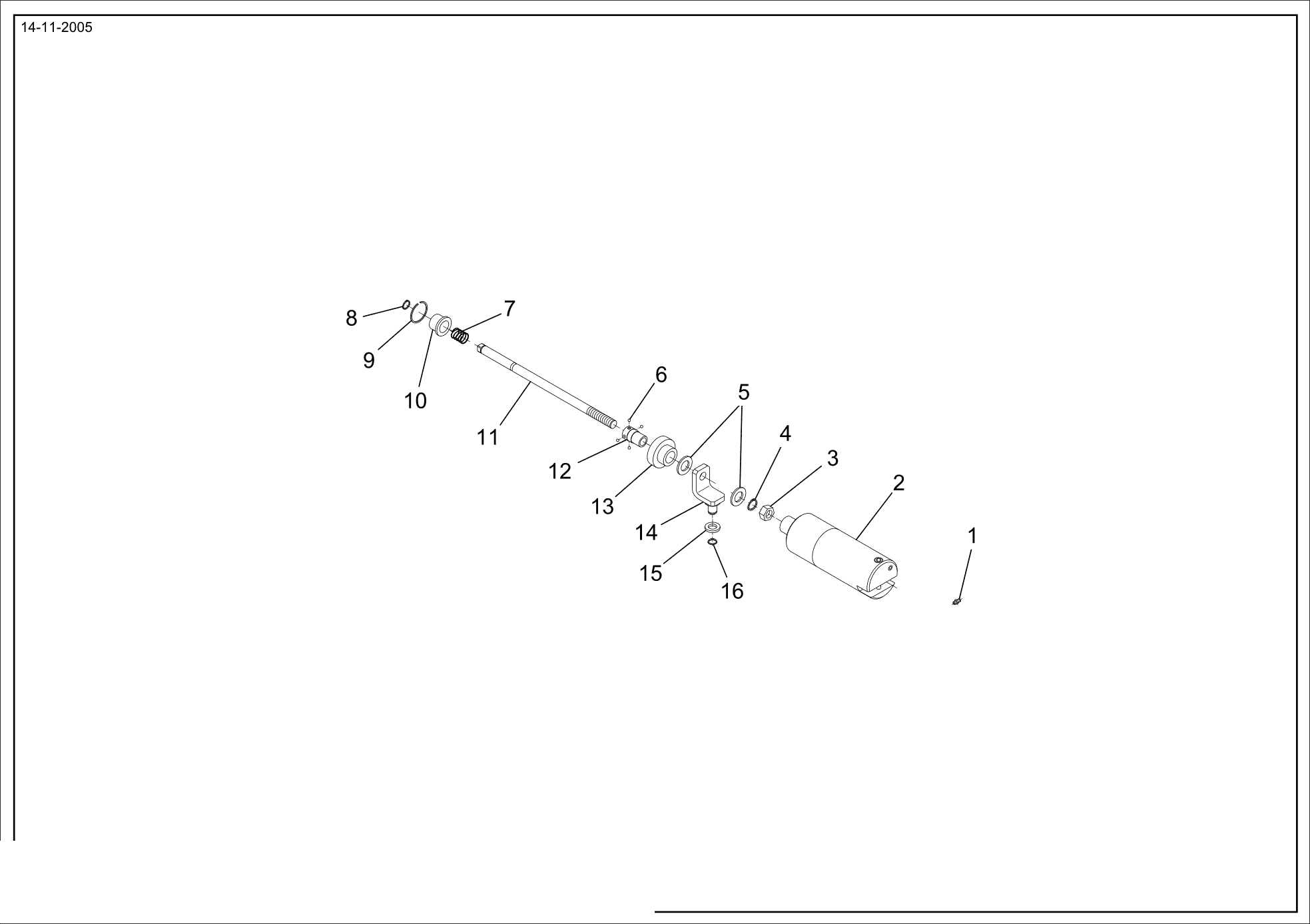 drawing for GHH 1202-0105 - SUPPORT (figure 4)