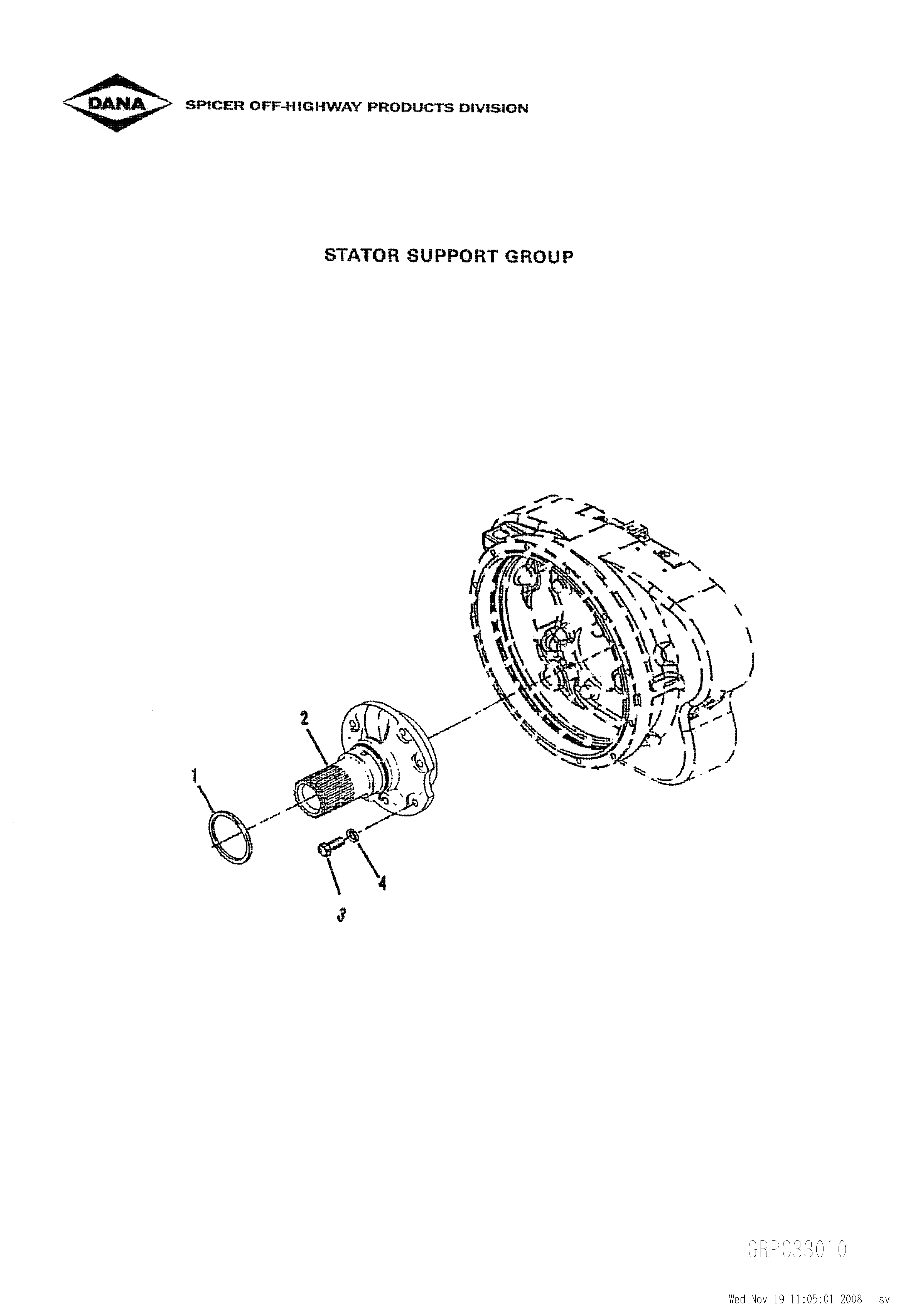 drawing for KALMAR INDUSTRIES INC. 923108005 - PISTON RING (figure 4)