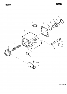 drawing for CNH NEW HOLLAND N7222 - GASKET (figure 1)