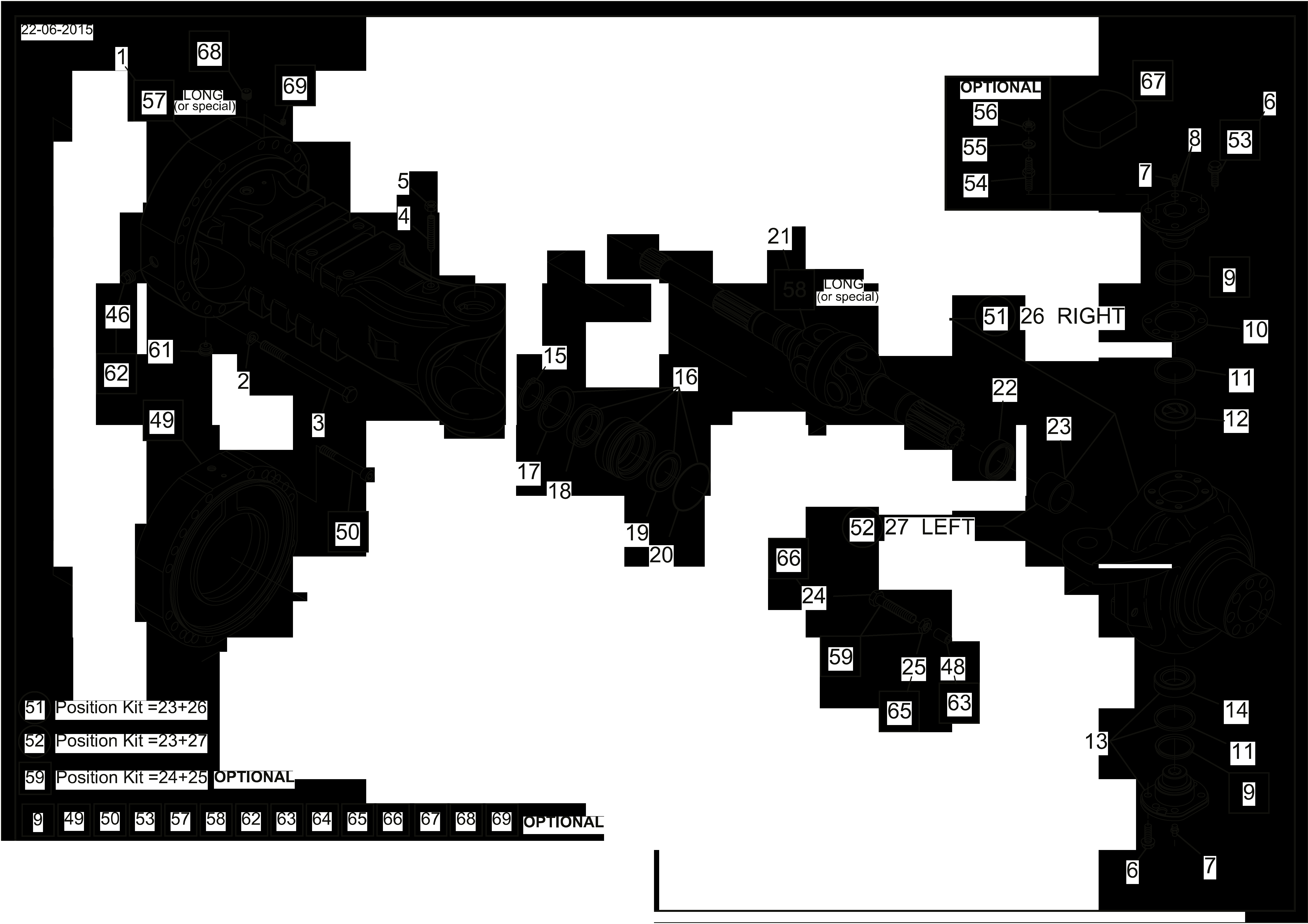 drawing for MERLO 048689 - PIVOT PIN (figure 3)