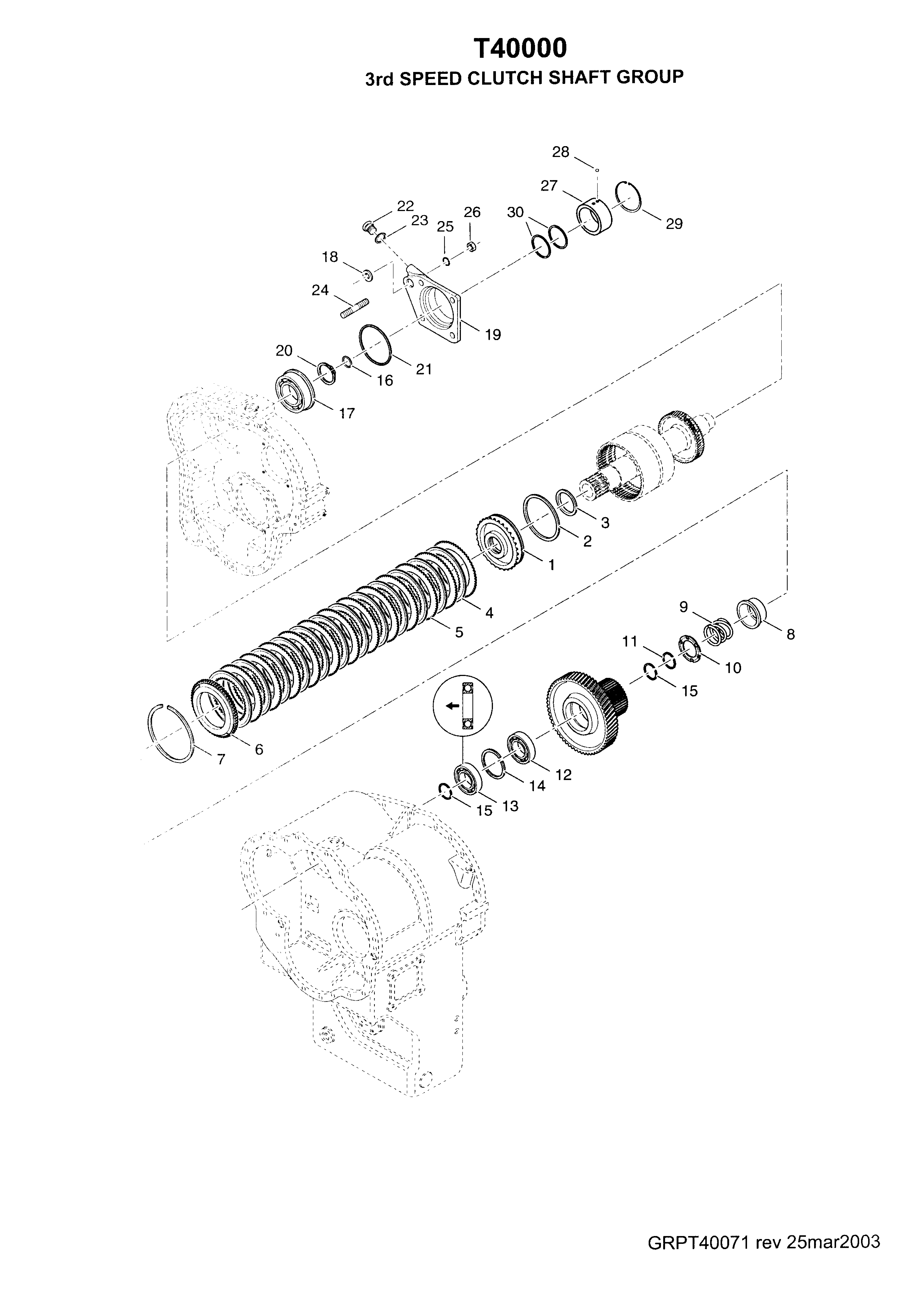 drawing for LANCER BOSS 8699199 - FRICTION PLATE (figure 4)