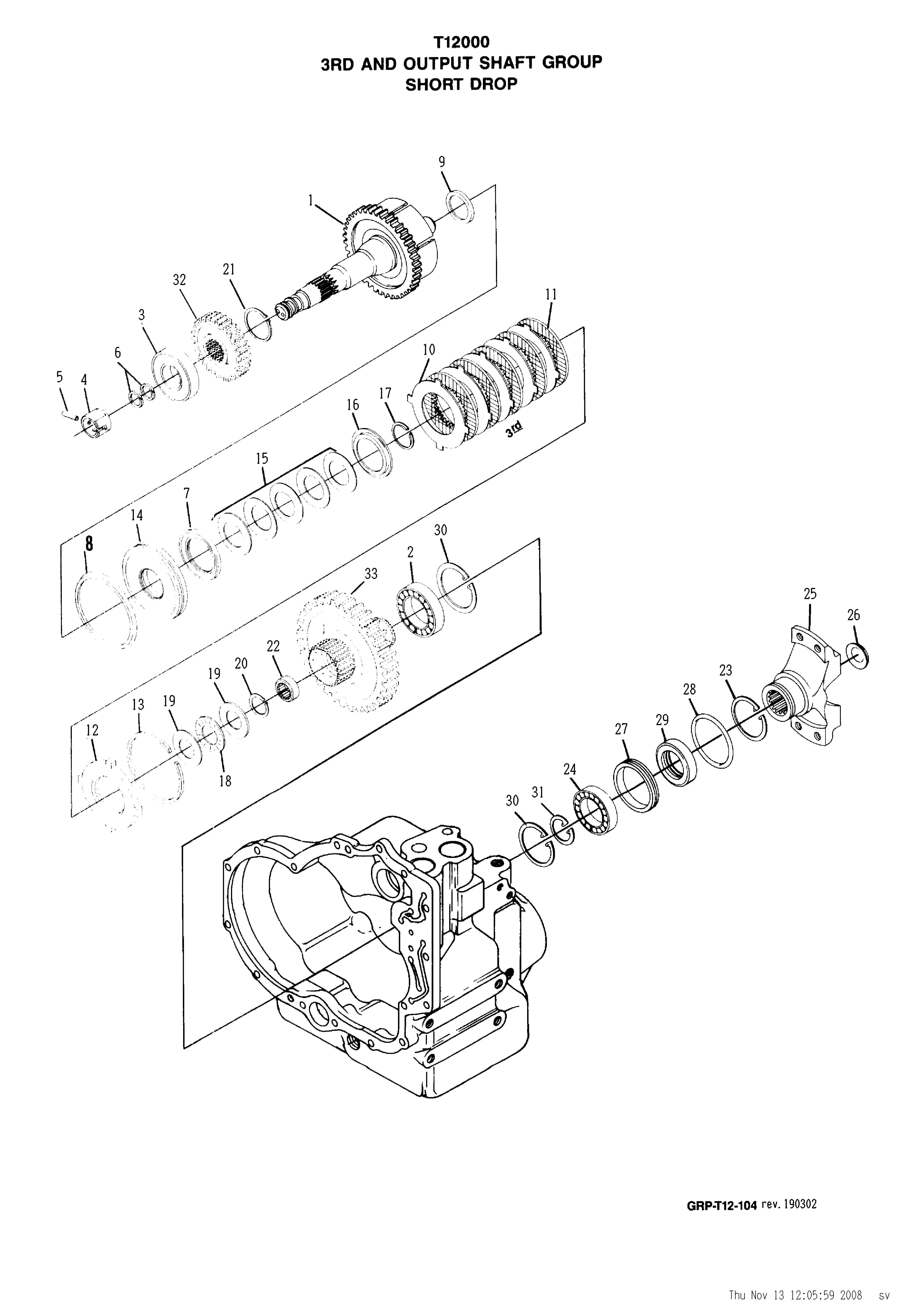 drawing for MINING TECHNOLOGIES 001047-001 - BEARING (figure 3)