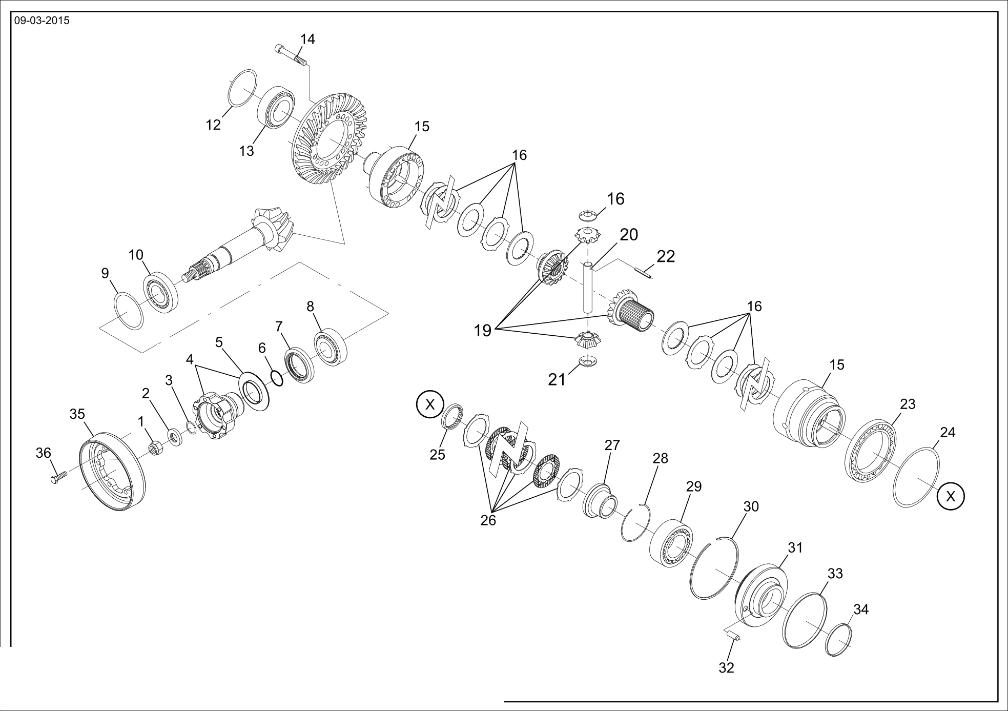 drawing for AGCO X485019900000 - BOLT (figure 5)