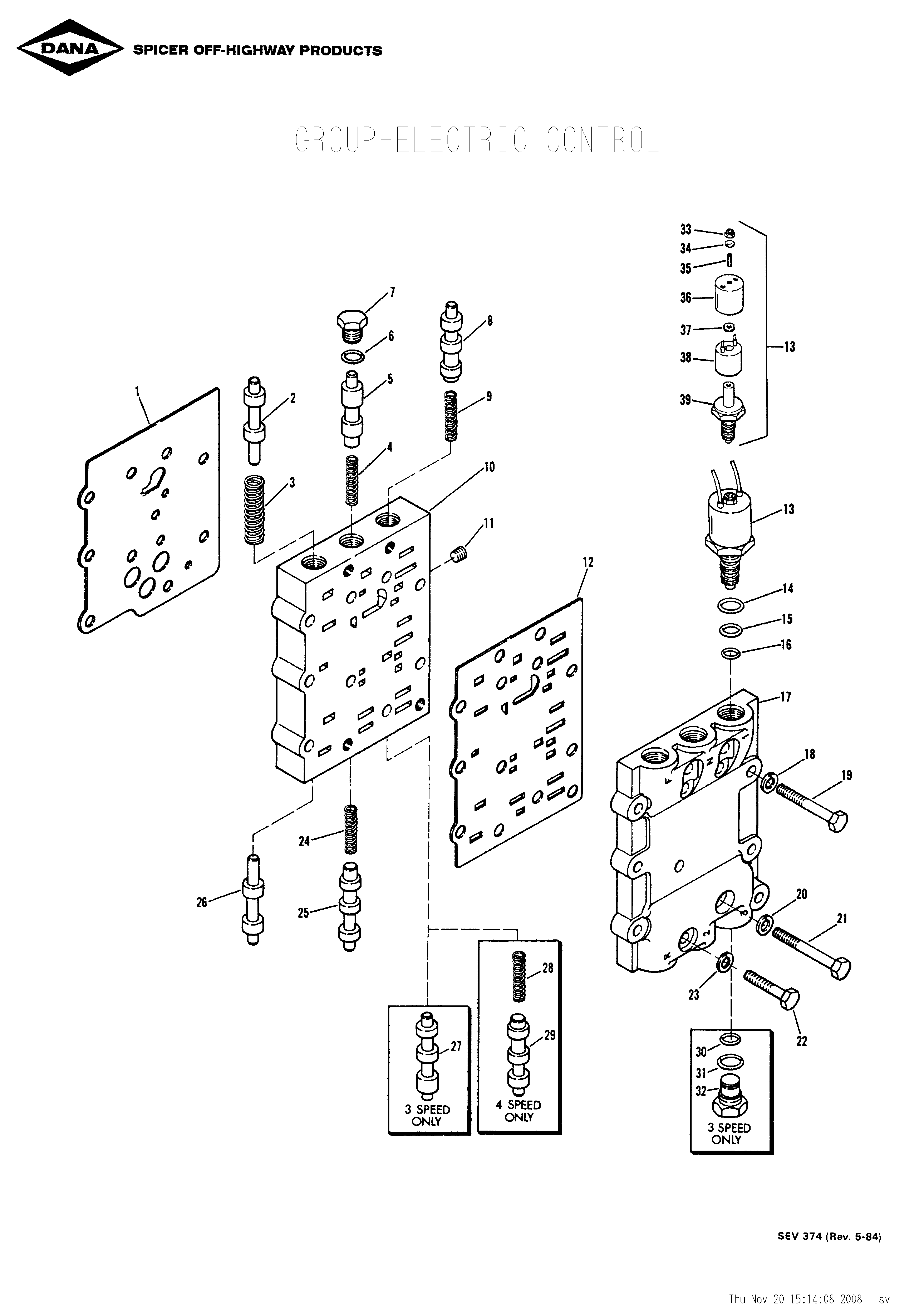 drawing for PLASSER 893-153 - COIL (figure 4)