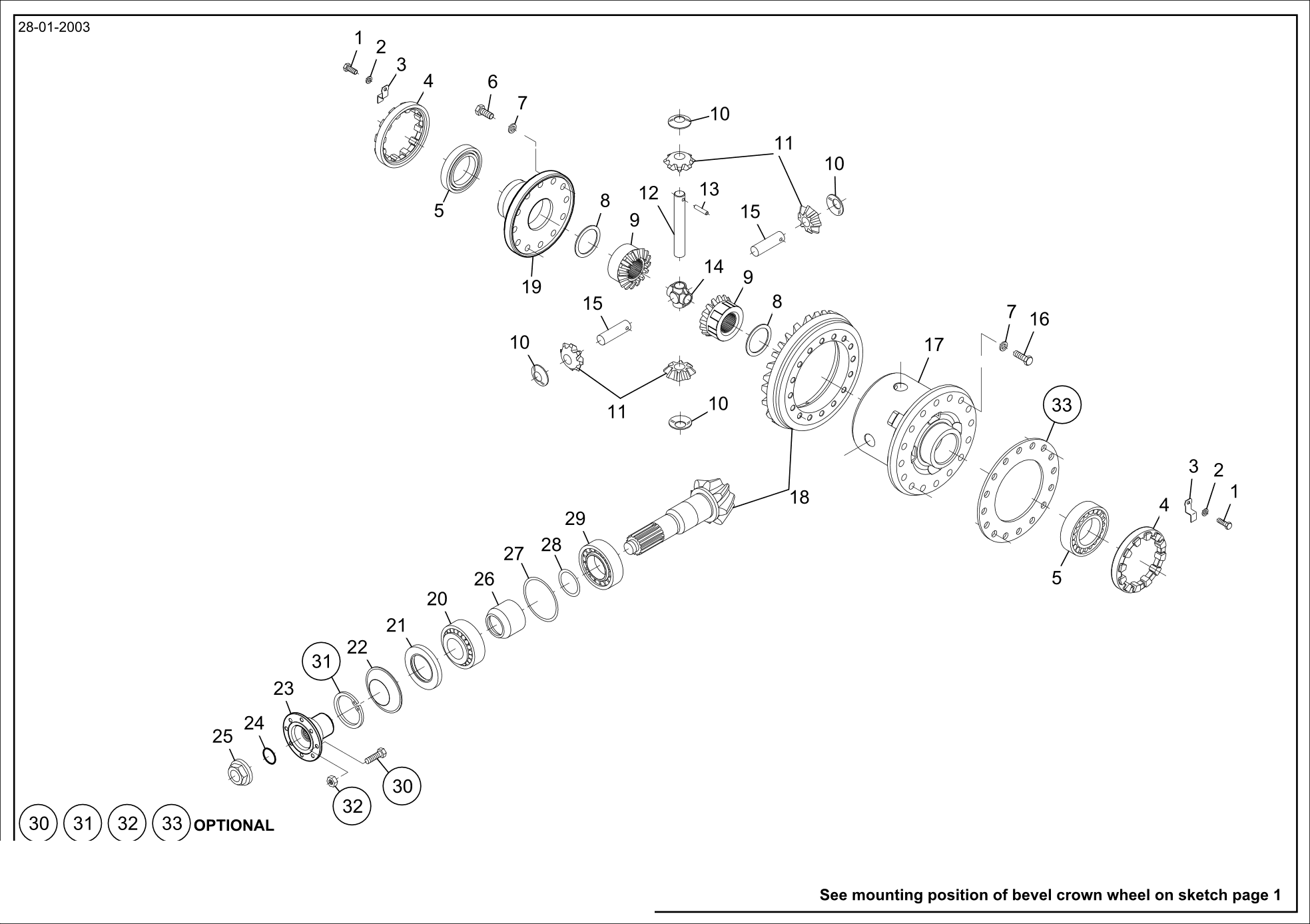 drawing for CNH NEW HOLLAND 71486293 - FLANGE (figure 5)