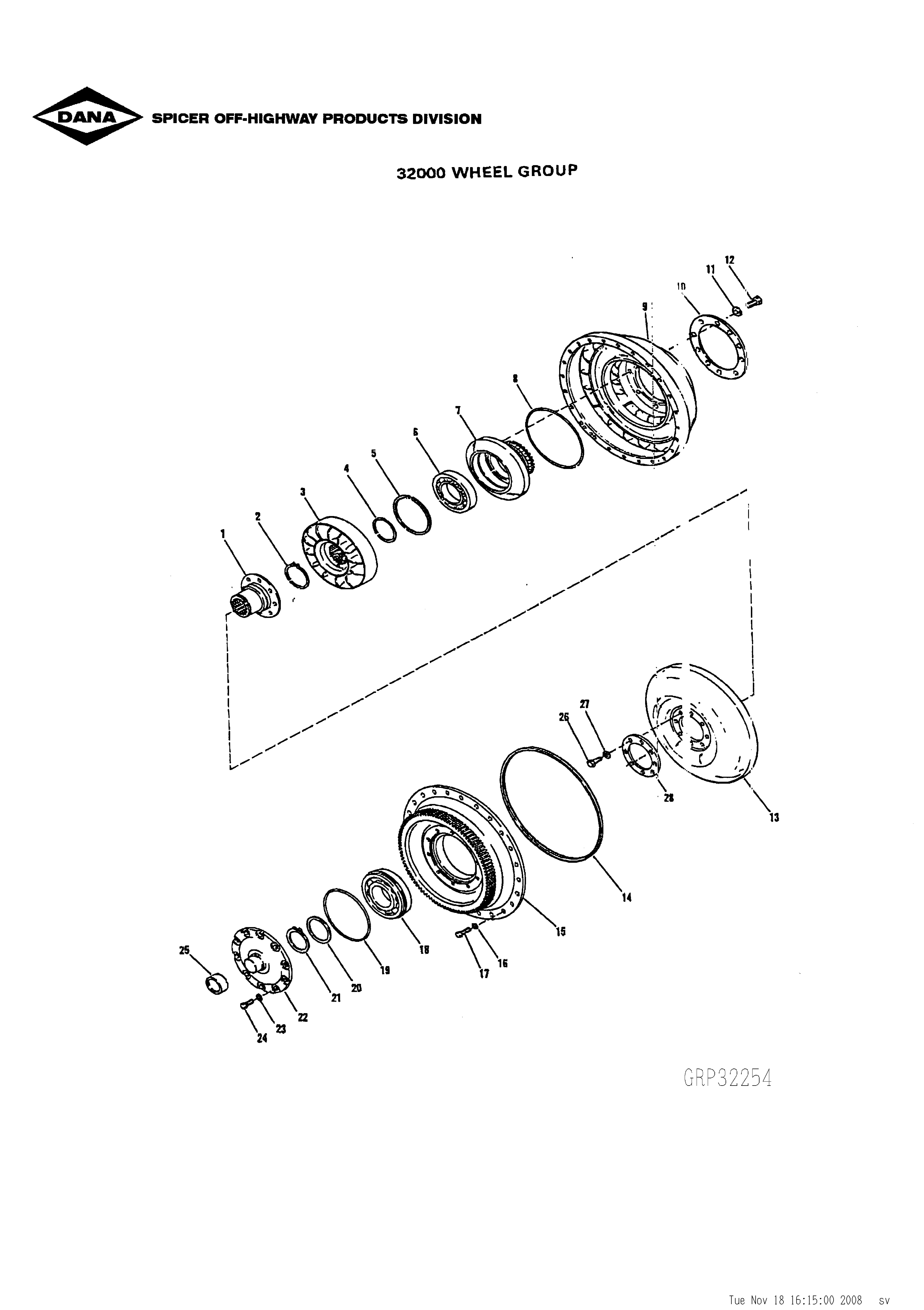 drawing for O & K 2039319 - HUB (figure 2)