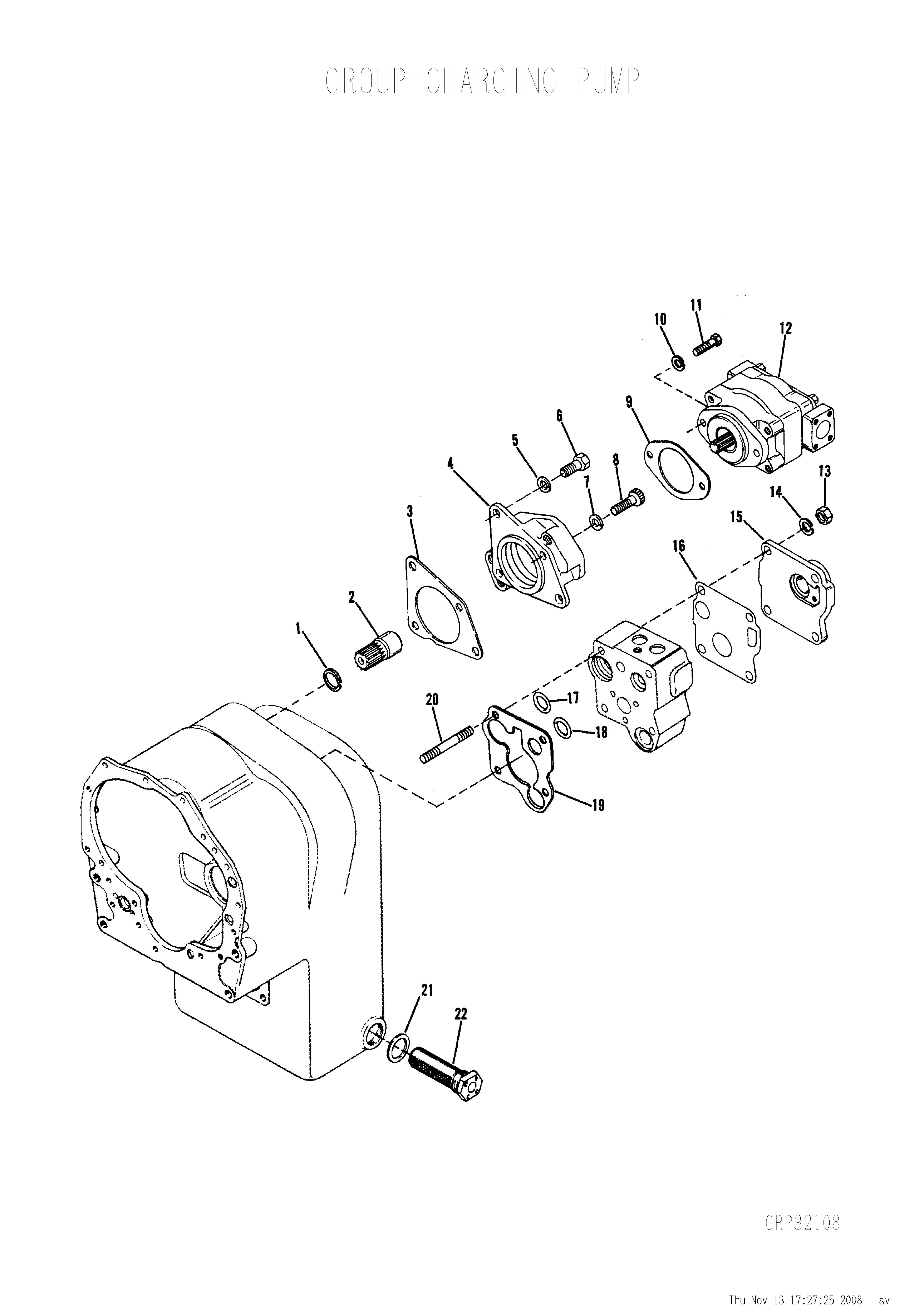 drawing for HARSCO 4001138-005 - GASKET (figure 2)