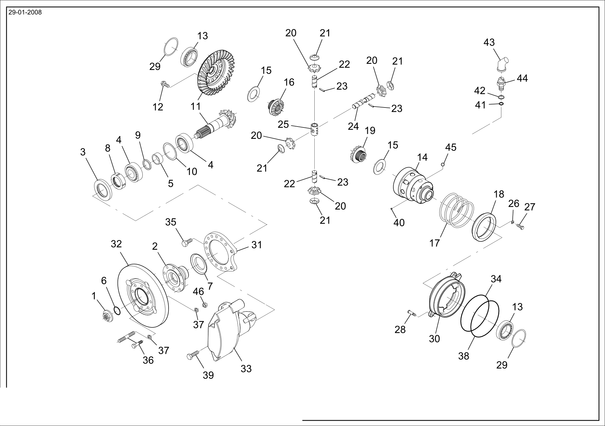 drawing for KOMATSU LTD. HU1722773 - STUD (figure 1)