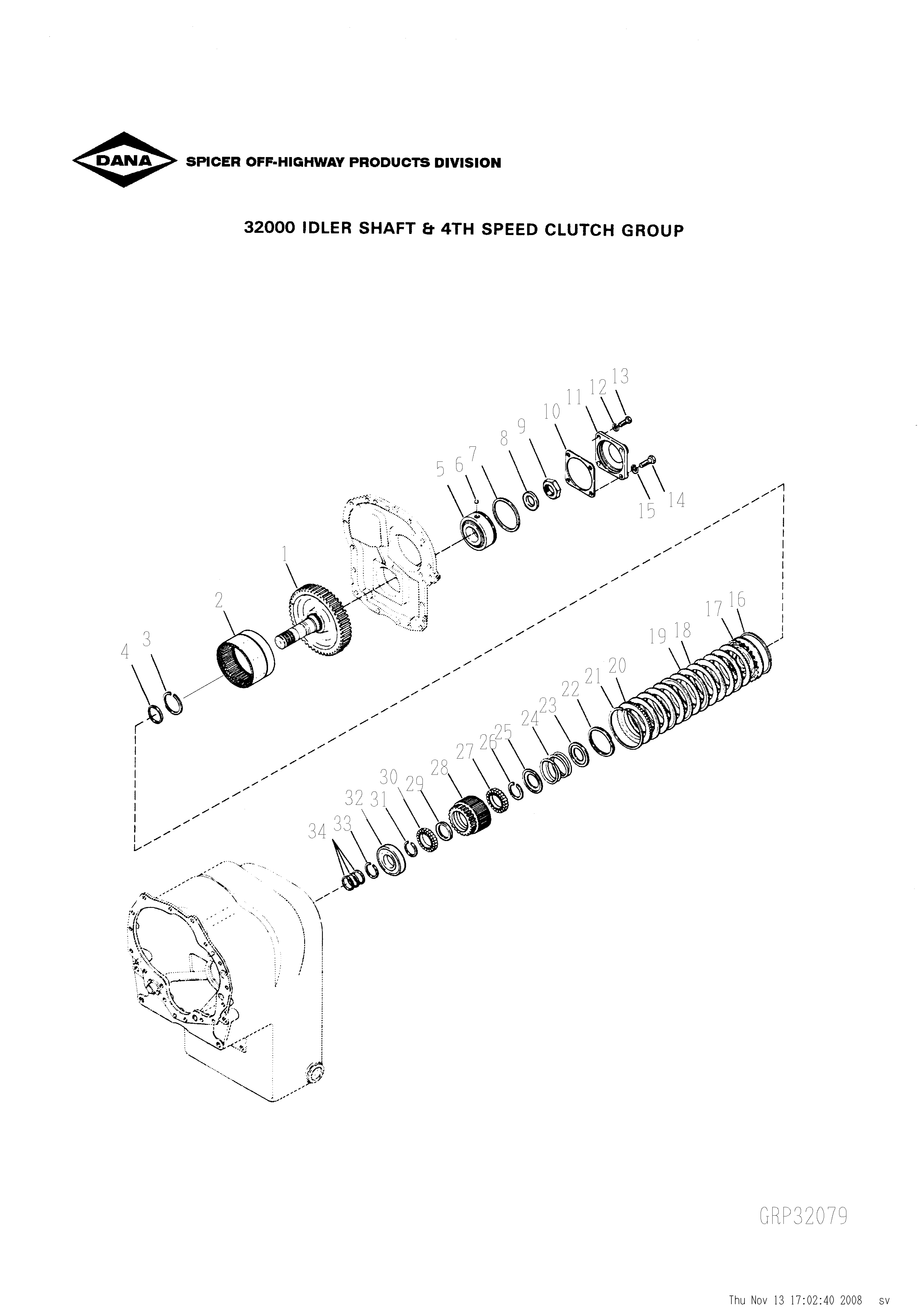 drawing for VALLEE CK231624 - BEARING (figure 5)