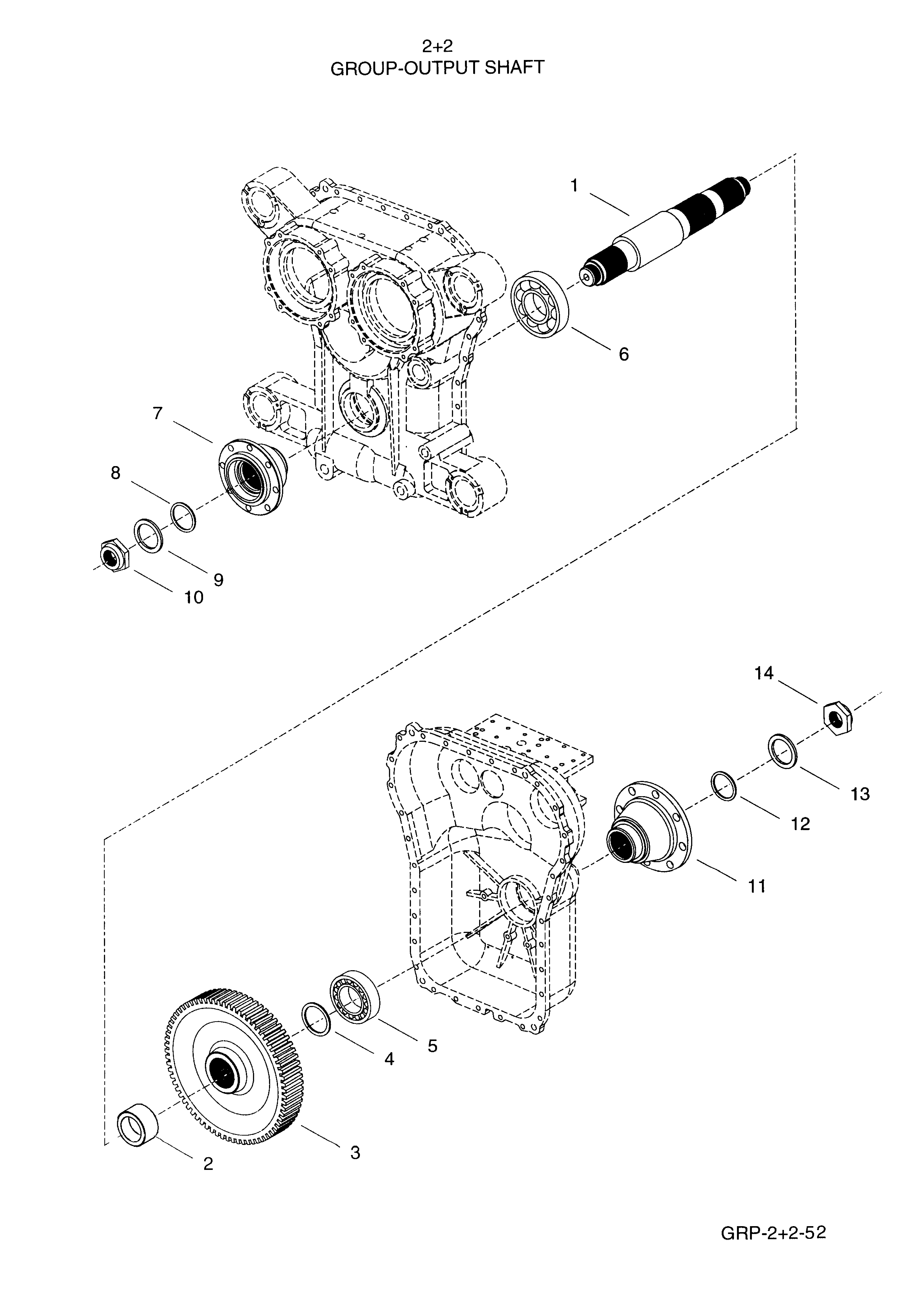 drawing for CNH NEW HOLLAND 9970057 - BEARING (figure 2)